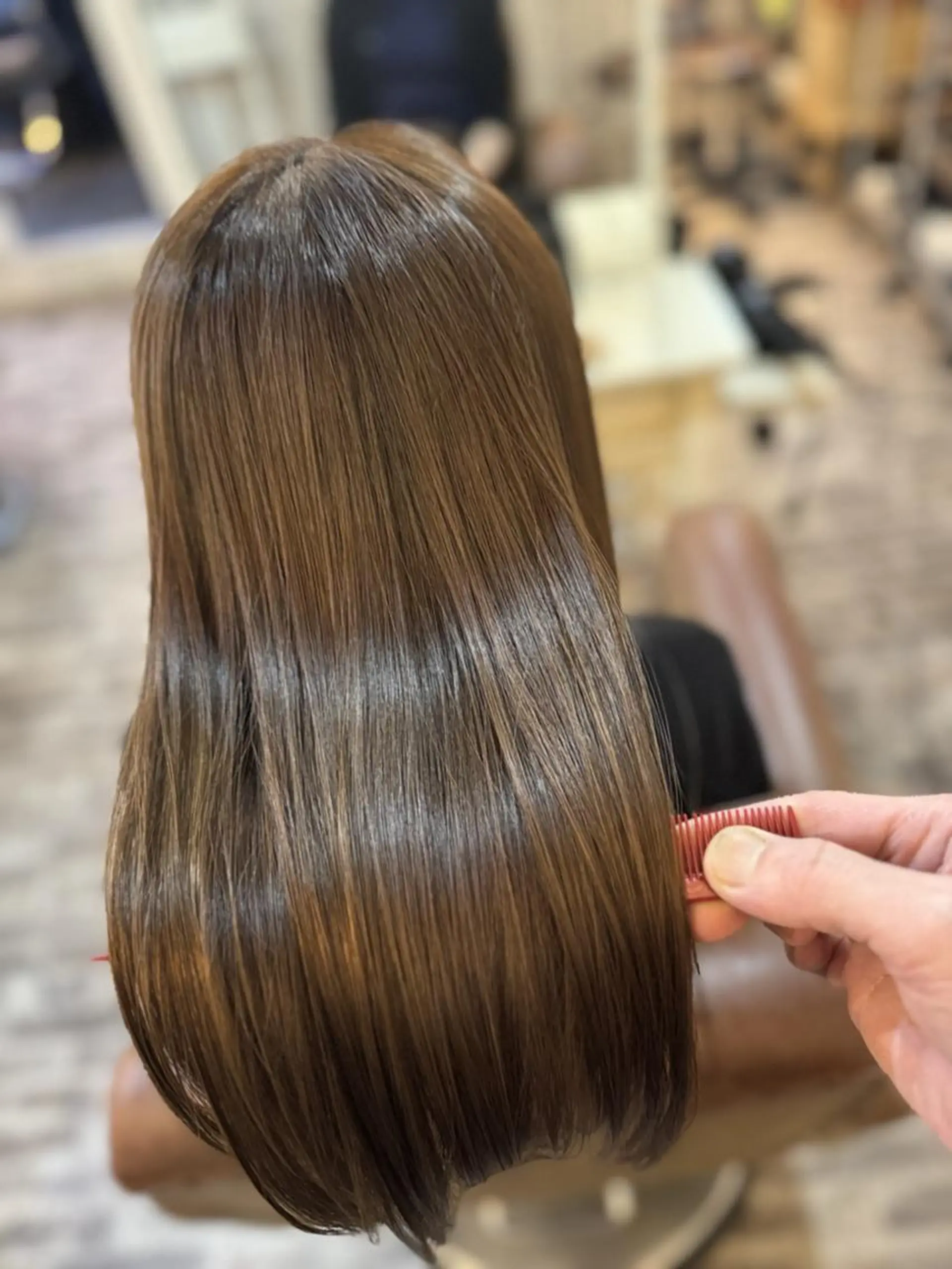 セミロング 柏原 輝明のヘアスタイル