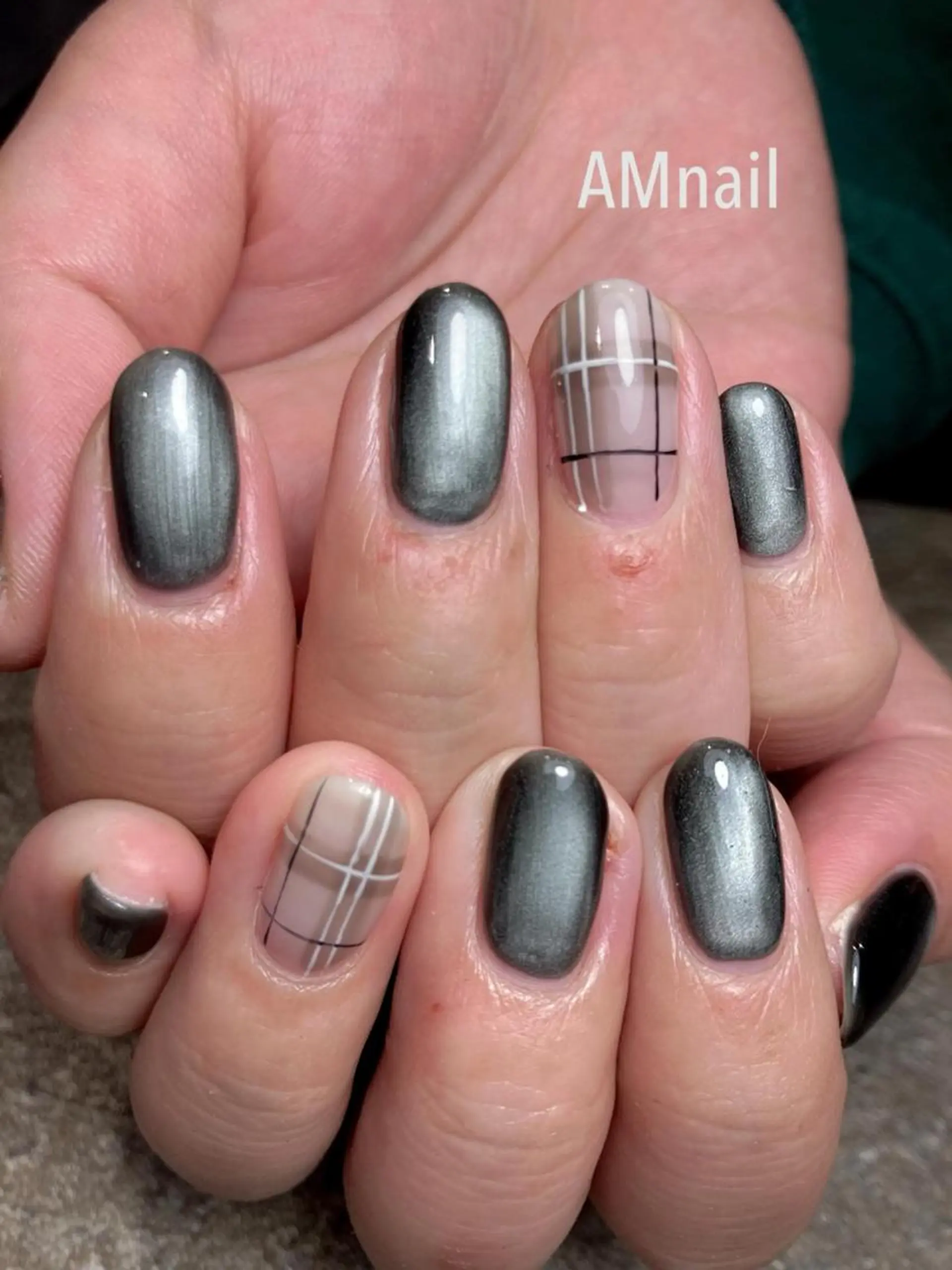 ネイル アートネイル 持ち込み ハンドネイル Am:nail 柏 SUE（スゥ）のネイルデザイン