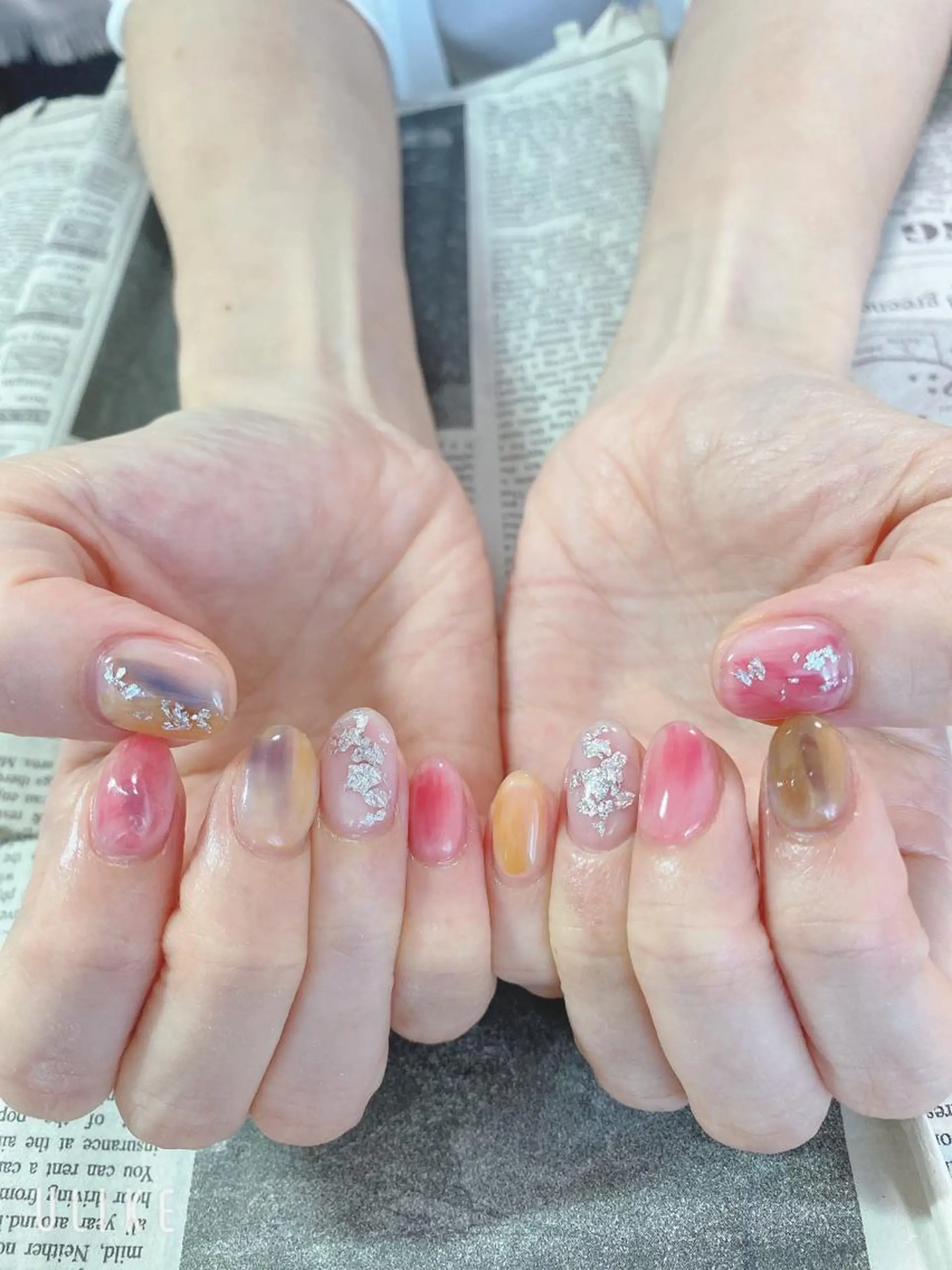 ネイル ハンドネイル ハンドケア 森山 舞のネイルデザイン