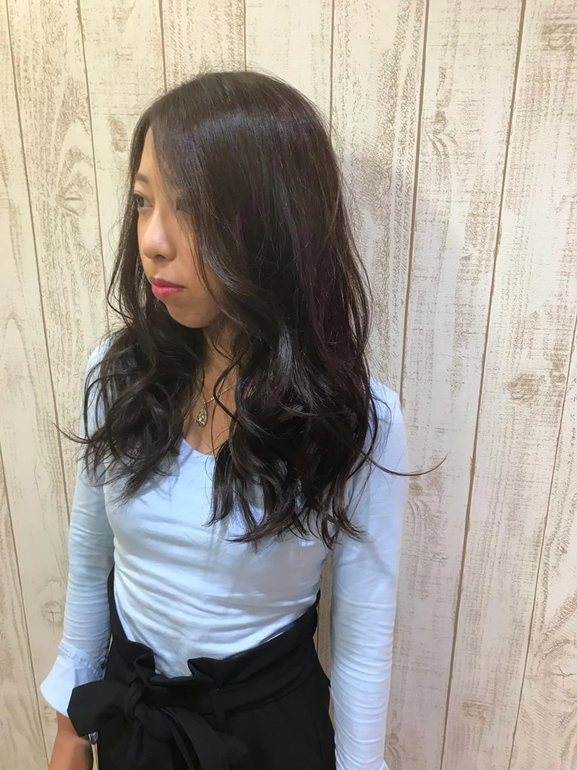 ロング カラー 透明感カラー カット ヘアカラー トリートメント Lamp所属・ショート／透明感 カラー加治竜汰💡のヘアスタイル