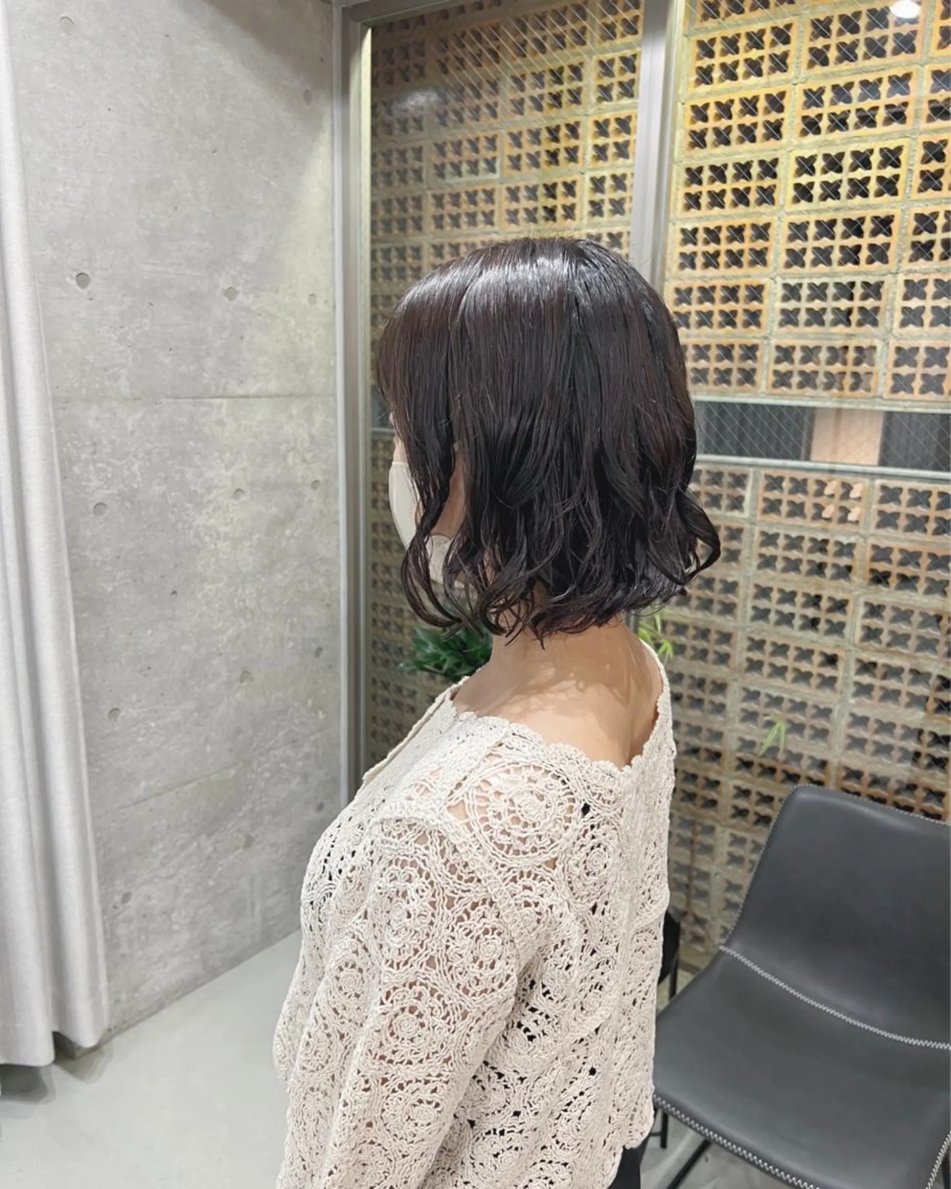 パーマ ボブパーマコテ巻き風 パーマNo1深江秀平のヘアスタイル