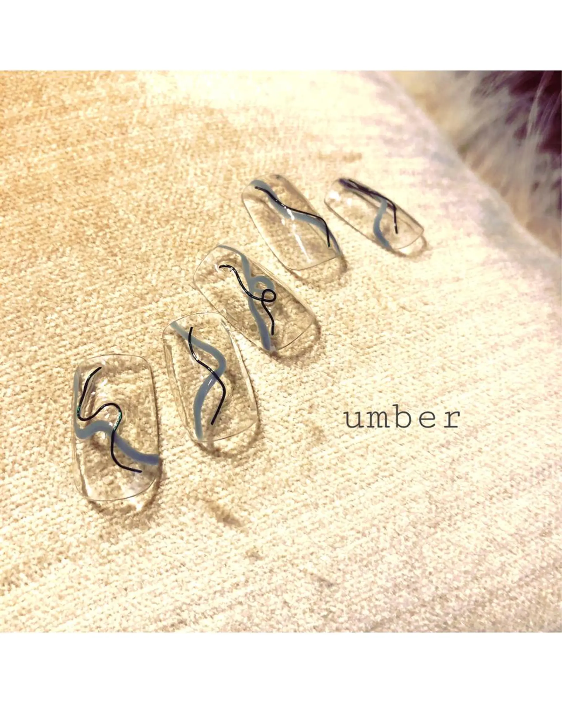 ネイル アートネイル クリアネイル フットネイル マグネットネイル メンズネイル ハンドネイル umber 三茶1分のネイルデザイン