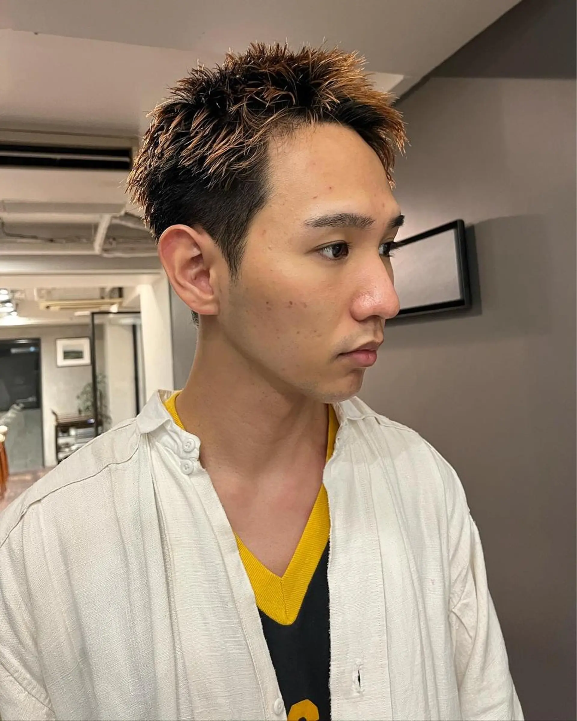 メンズ NERO 眞下秋歩のヘアスタイル