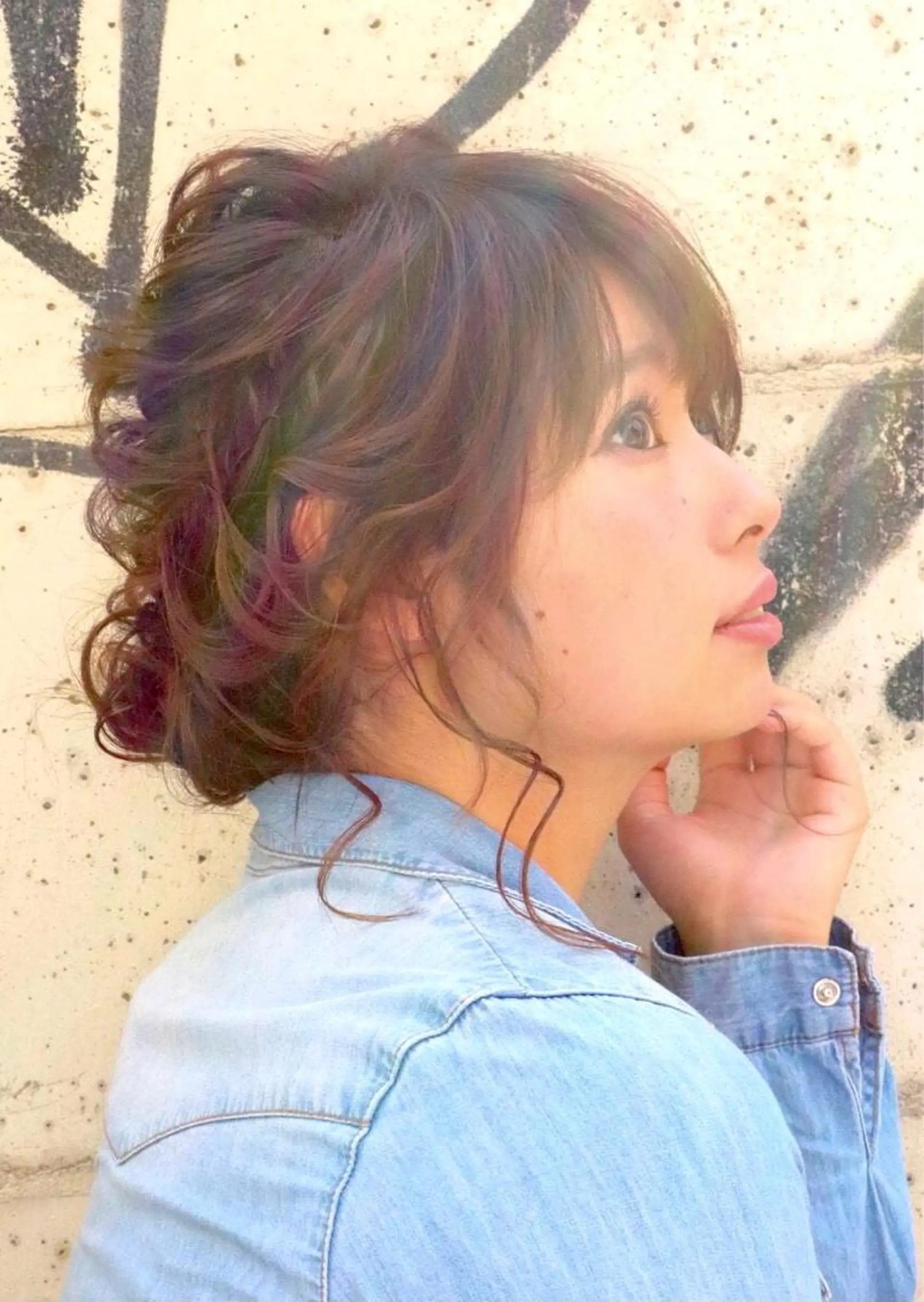 ミディアム まつパ・ヘアセット ♡Chinami♡のマツエク・マツパデザイン