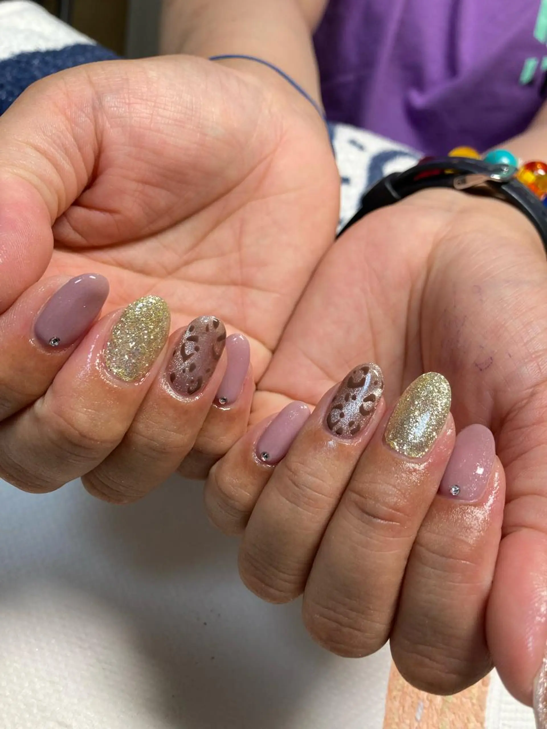 ネイル rukianail 新里のネイルデザイン