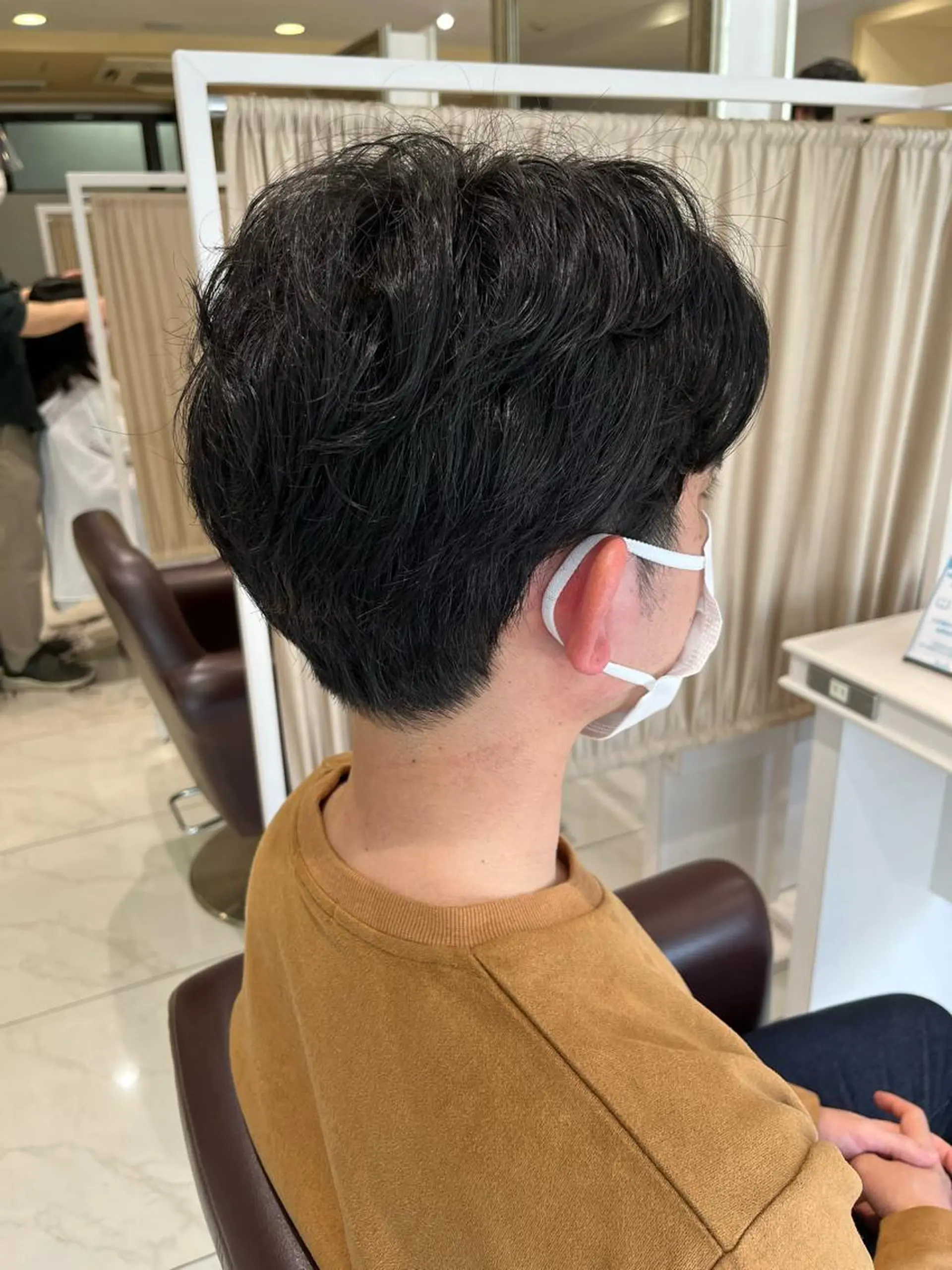 パーマ メンズ カット 🍊オオノ リホ🍑のヘアスタイル