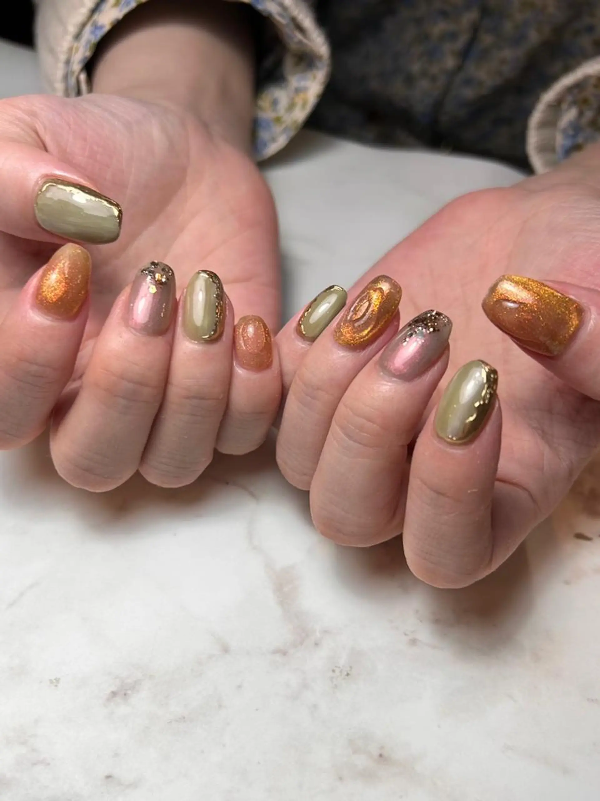 ネイル ハンドネイル Nailist Honamiのネイルデザイン