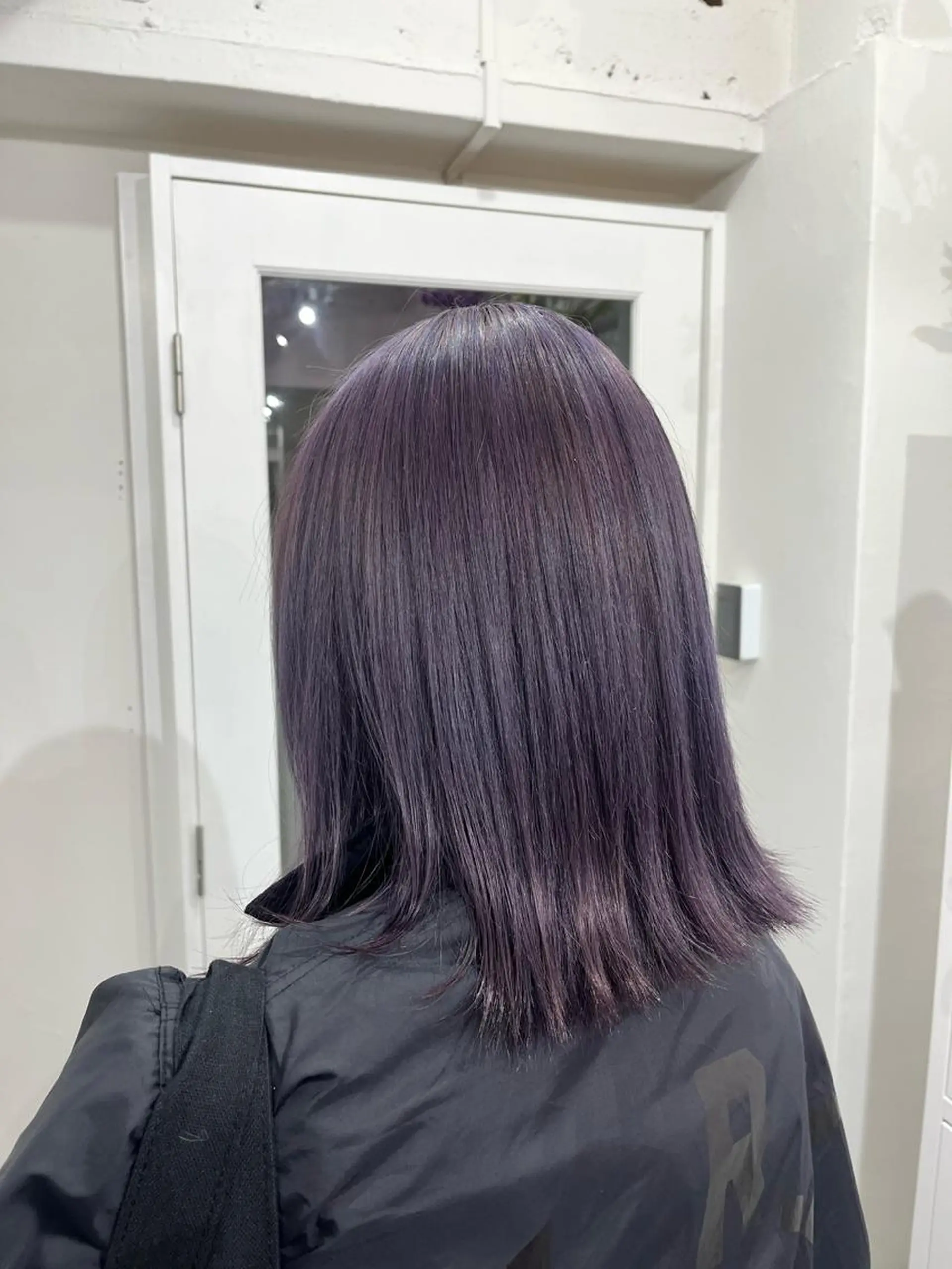 ミディアム カラー ヘアカラー トリートメント ヘアセット ♱地雷カラー♱ウルフ ♱ 藍衣 ♱のヘアスタイル