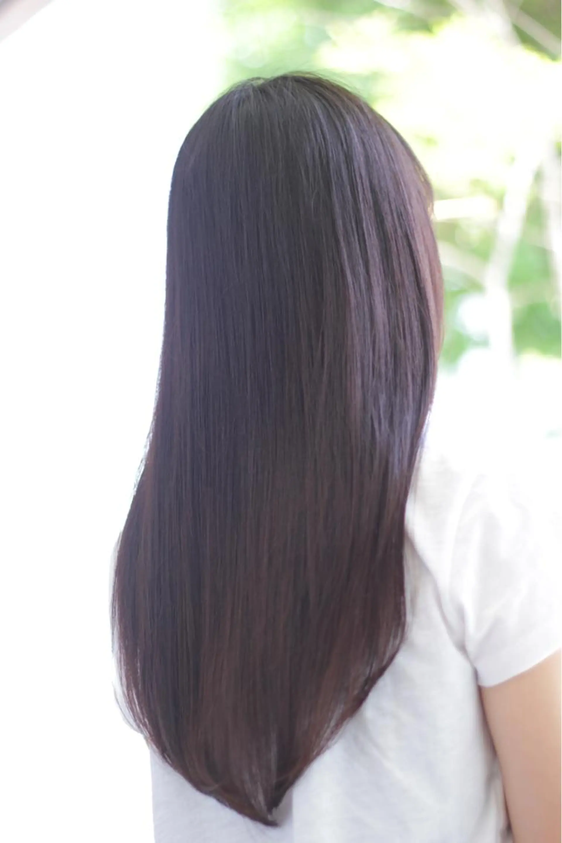 ロング 進 詩織のヘアスタイル