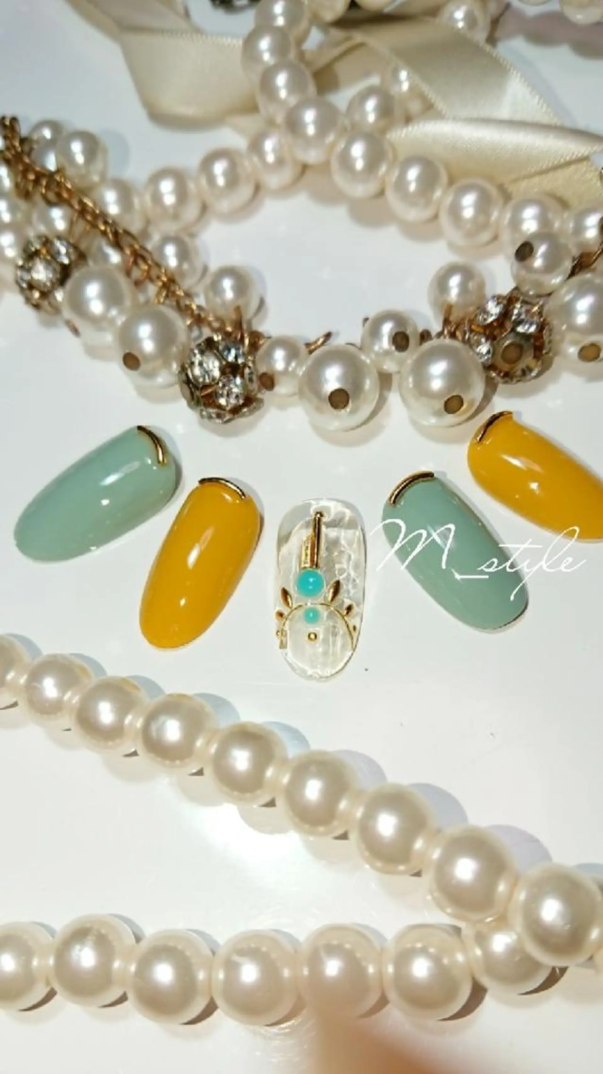 ネイル 下妻市ﾈｲﾙｻﾛﾝ M_styleのネイルデザイン