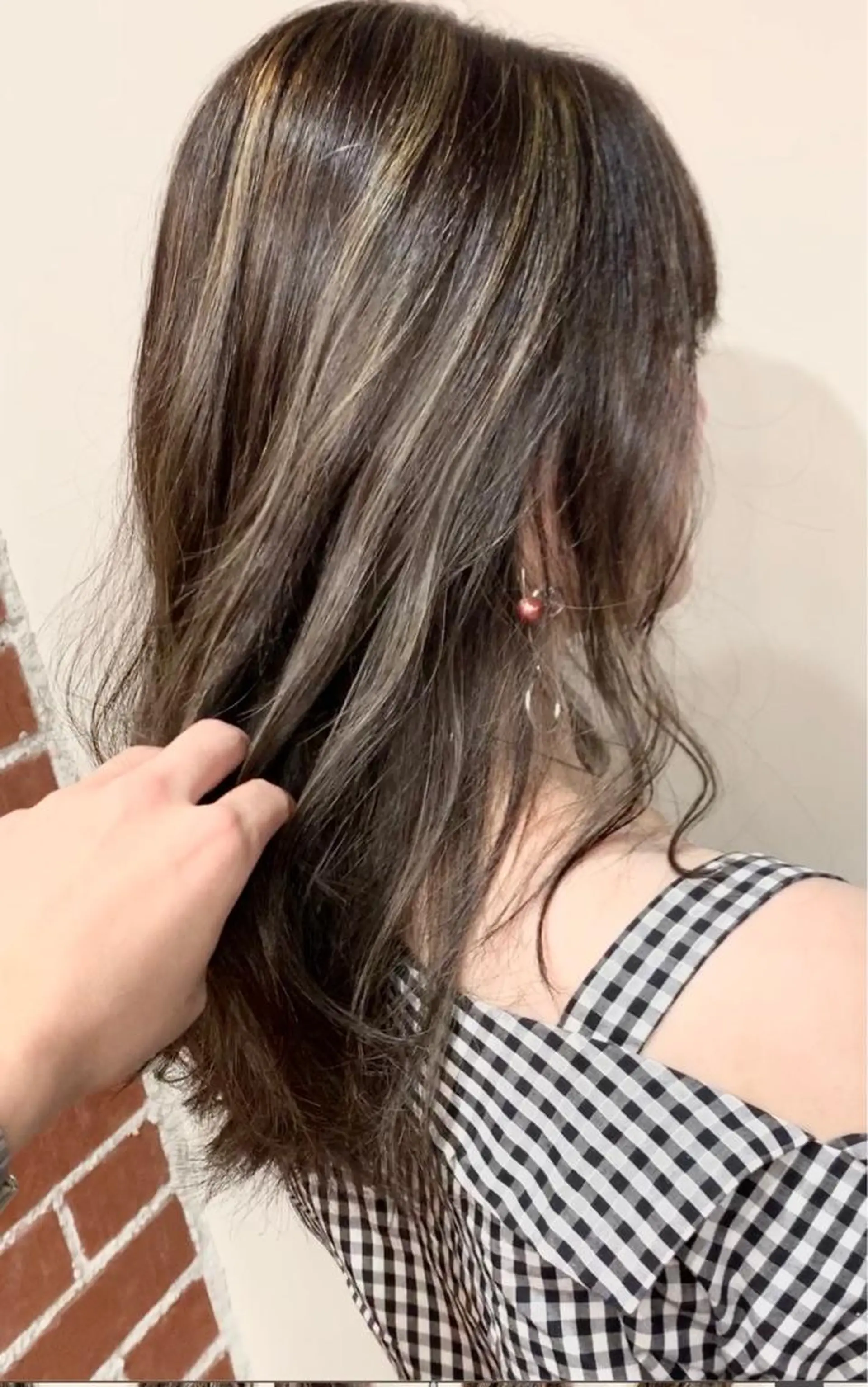 セミロング カラー カット ヘアカラー トリートメント 岡崎勇人/レイヤー/ 韓国/ケラチンTRのヘアスタイル