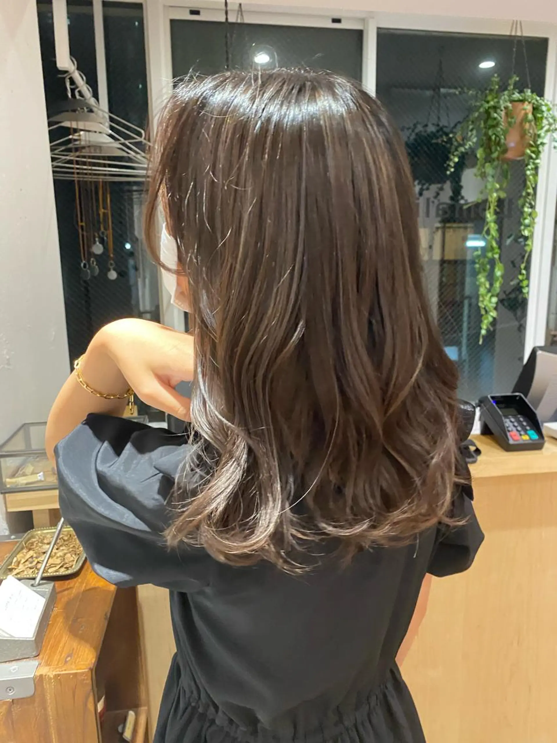 セミロング カラー 艶カラー 🤍🫧/makoのヘアスタイル