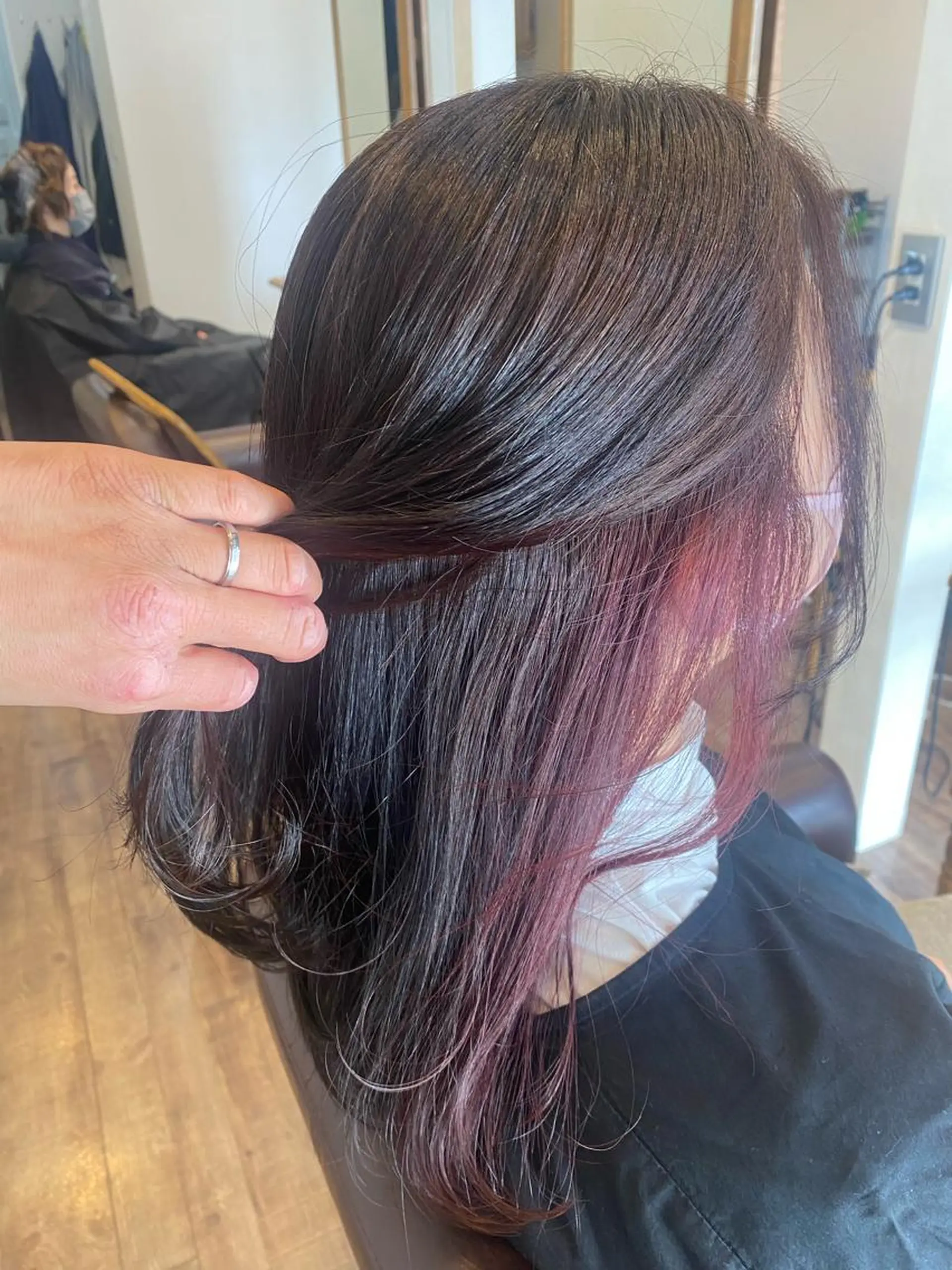 ロング カラー カット トリートメント 美容室Limb所属・髪質改善/縮毛/小林 水葵のヘアスタイル