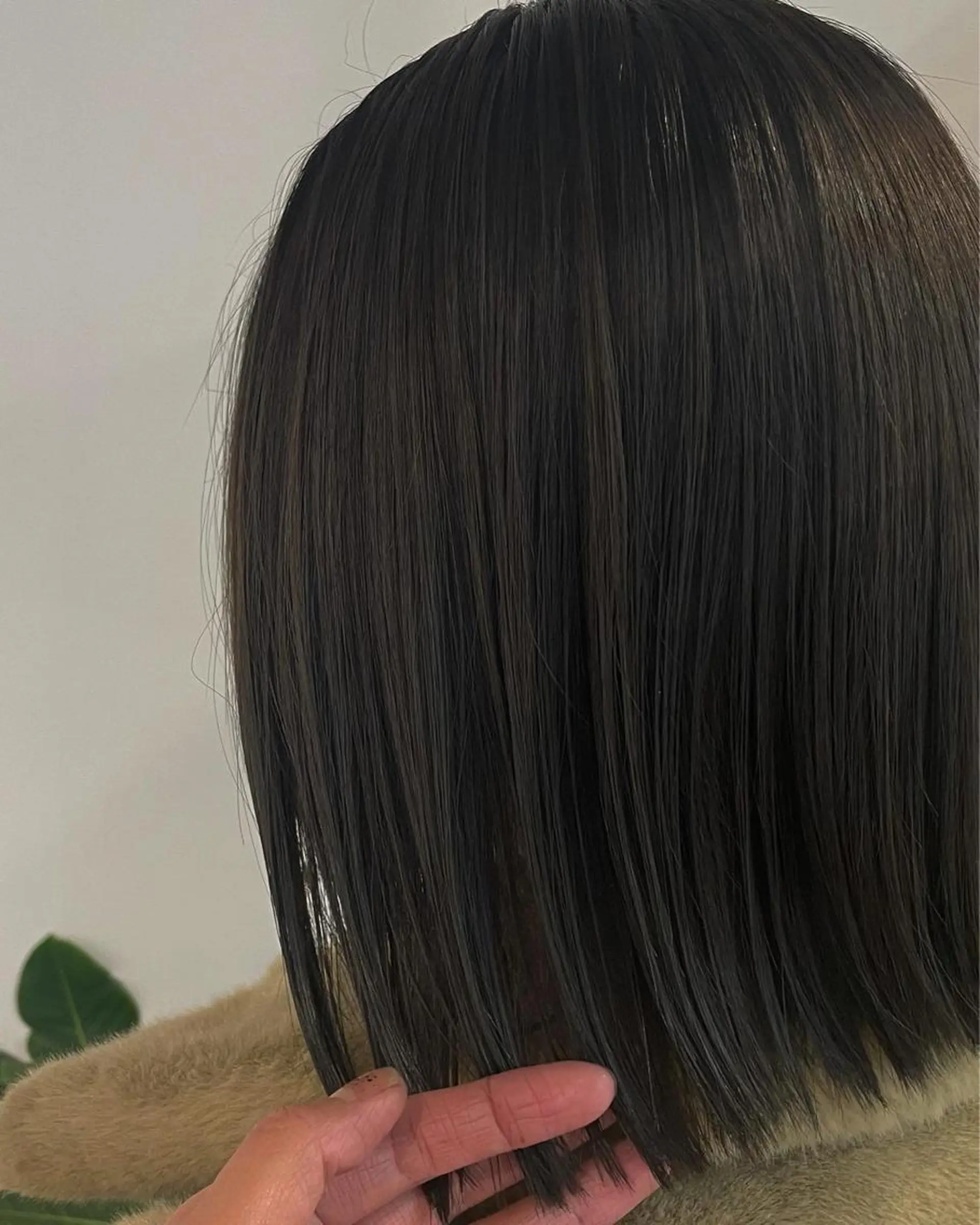 カラー 透明感カラー グレージュ オリーブグレージュ オリーブグレー オレンジ カット ヘアカラー トリートメント fit/ madokaのヘアスタイル