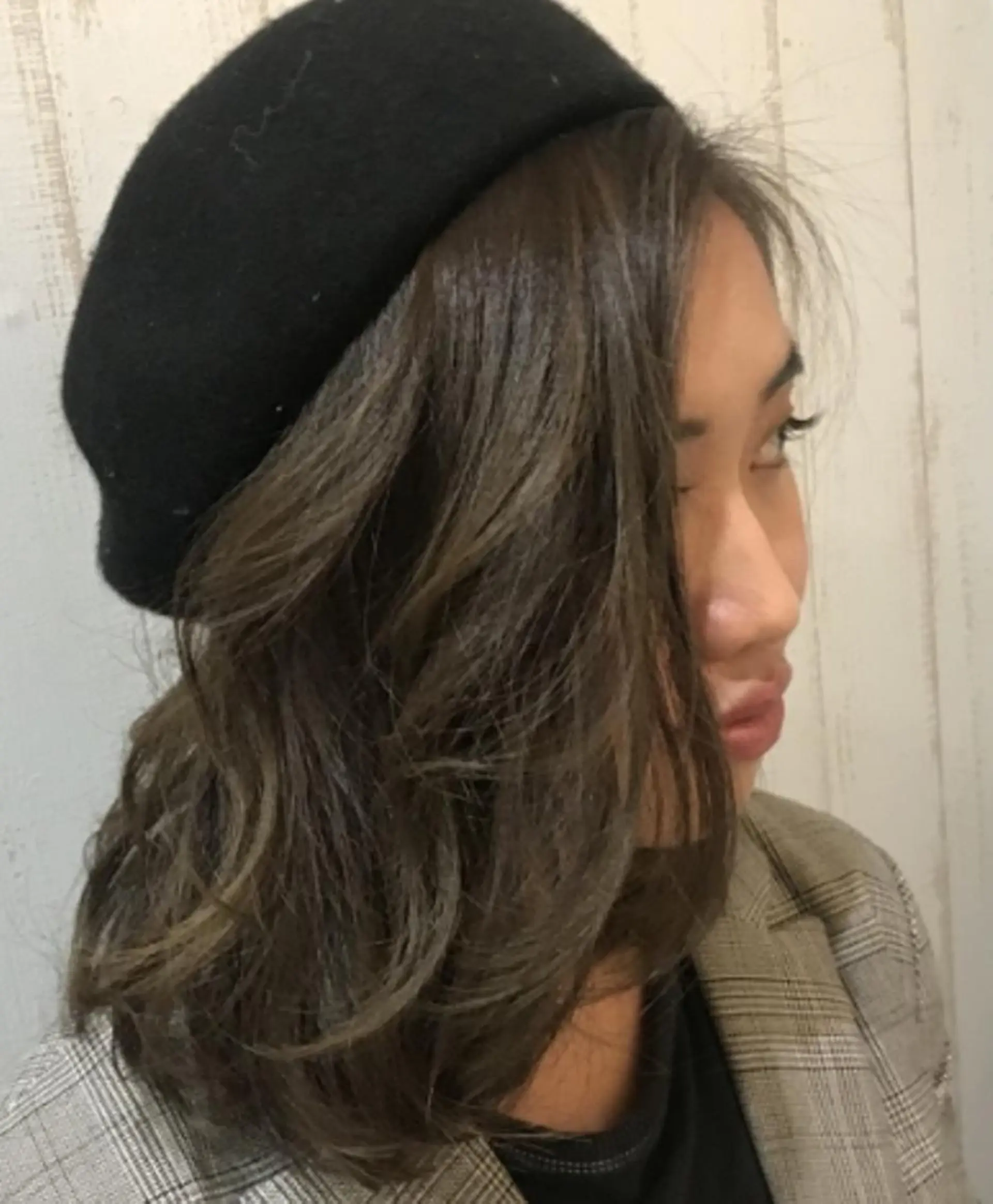 セミロング カラー パーマ ヘアアレンジ R3 Eyelash RSKのマツエク・マツパデザイン