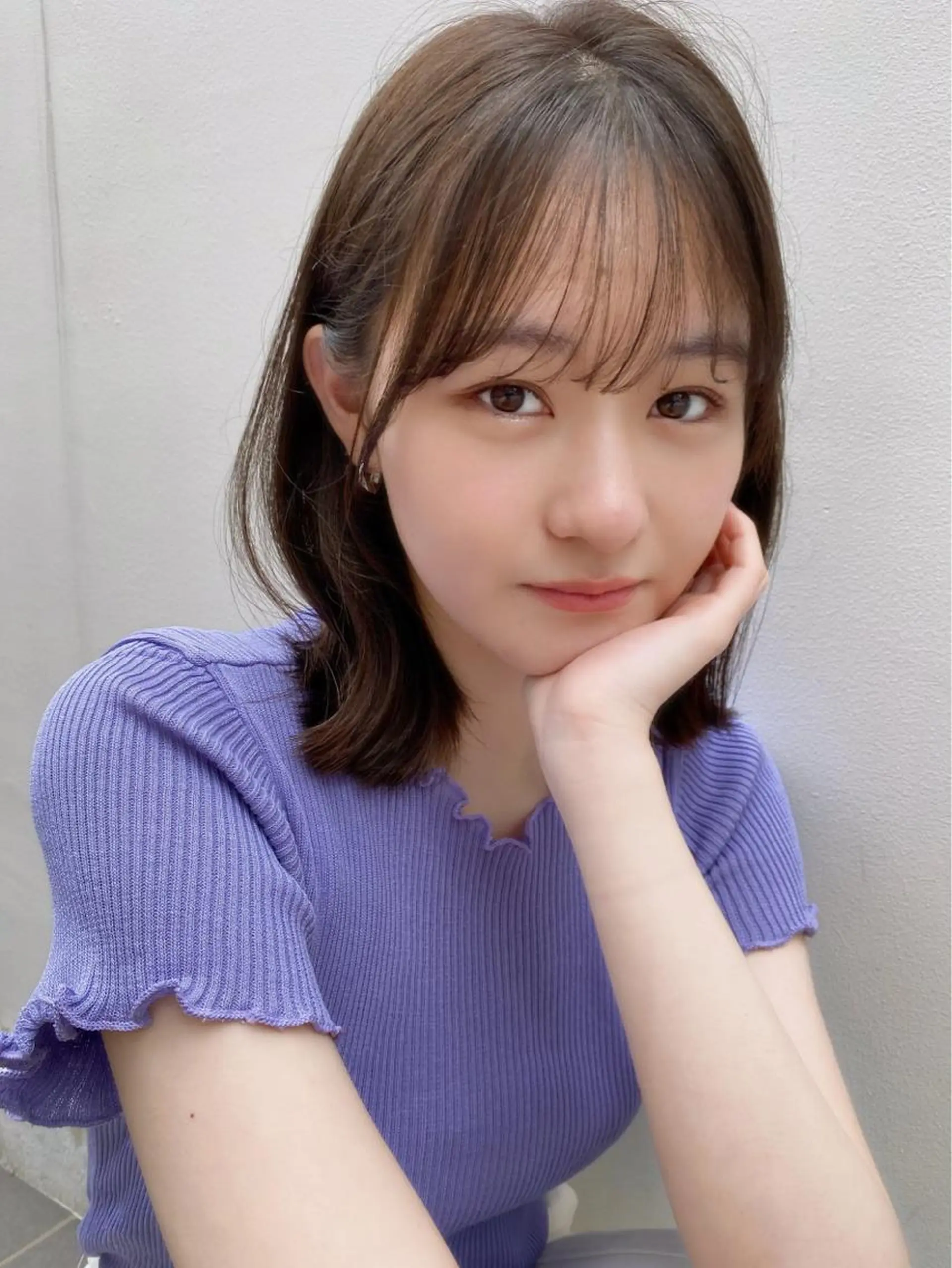 ミディアム カラー 🪭risa 暖色/レイヤー🪭のヘアスタイル