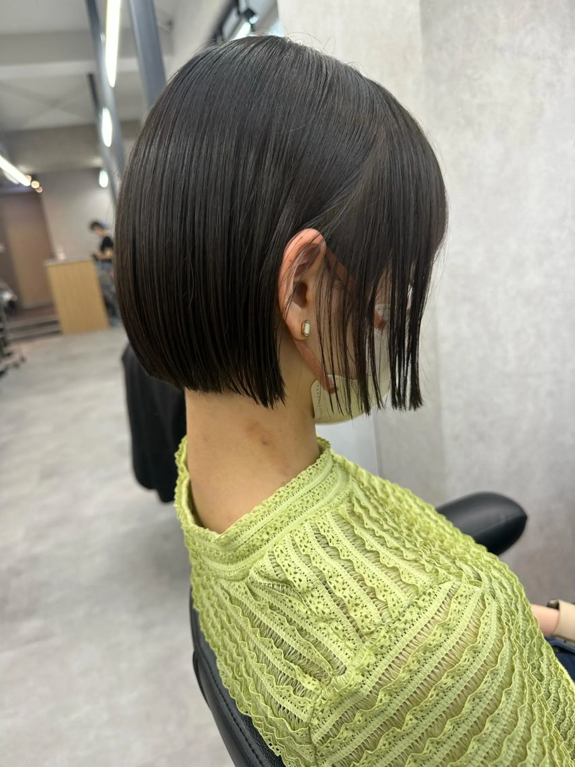 ショート カラー ボブ 遠藤沙也加 /レイヤーカットのヘアスタイル