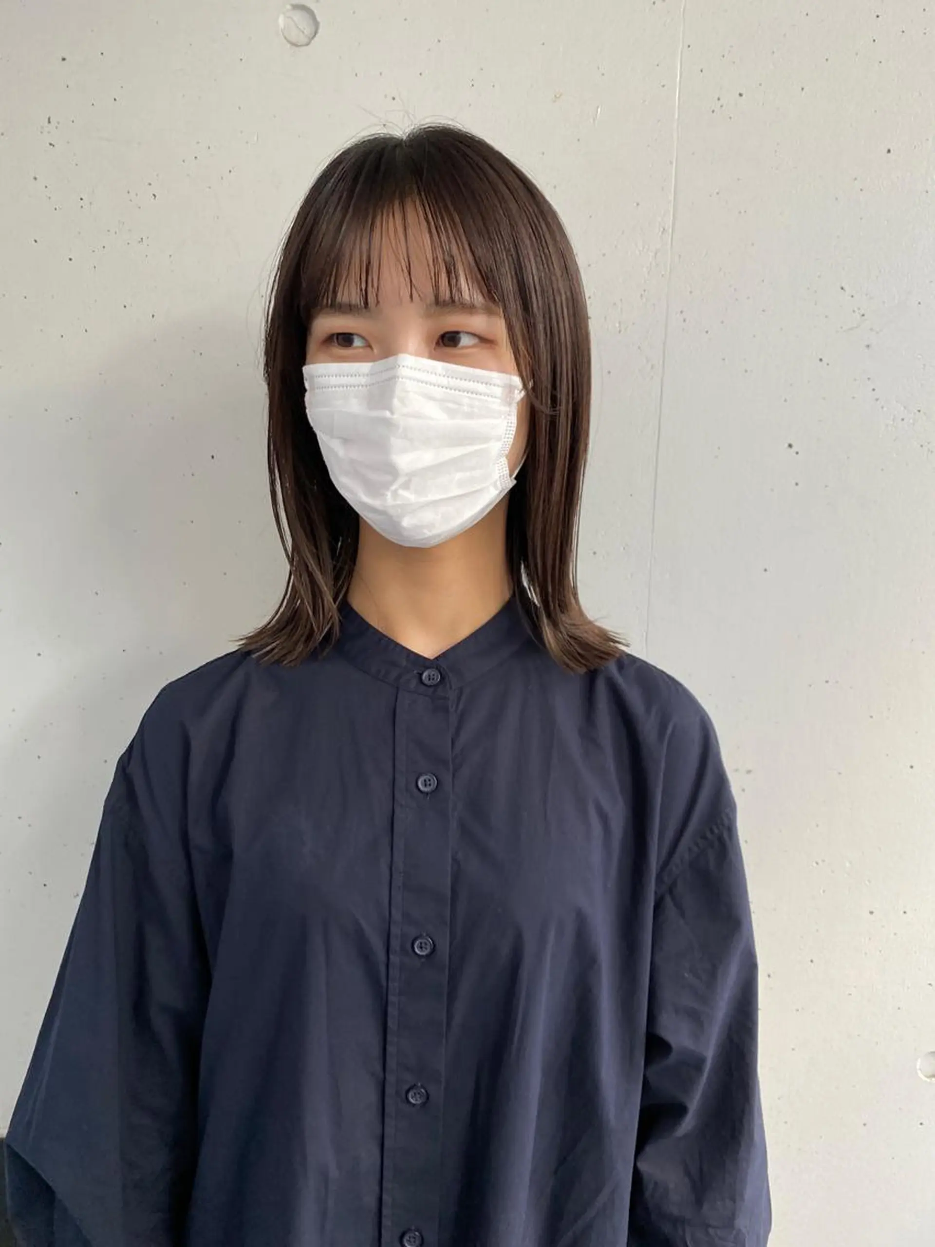 ミディアム カット ヘアカラー トリートメント ボブ / オージュア 🌸Mikuのヘアスタイル