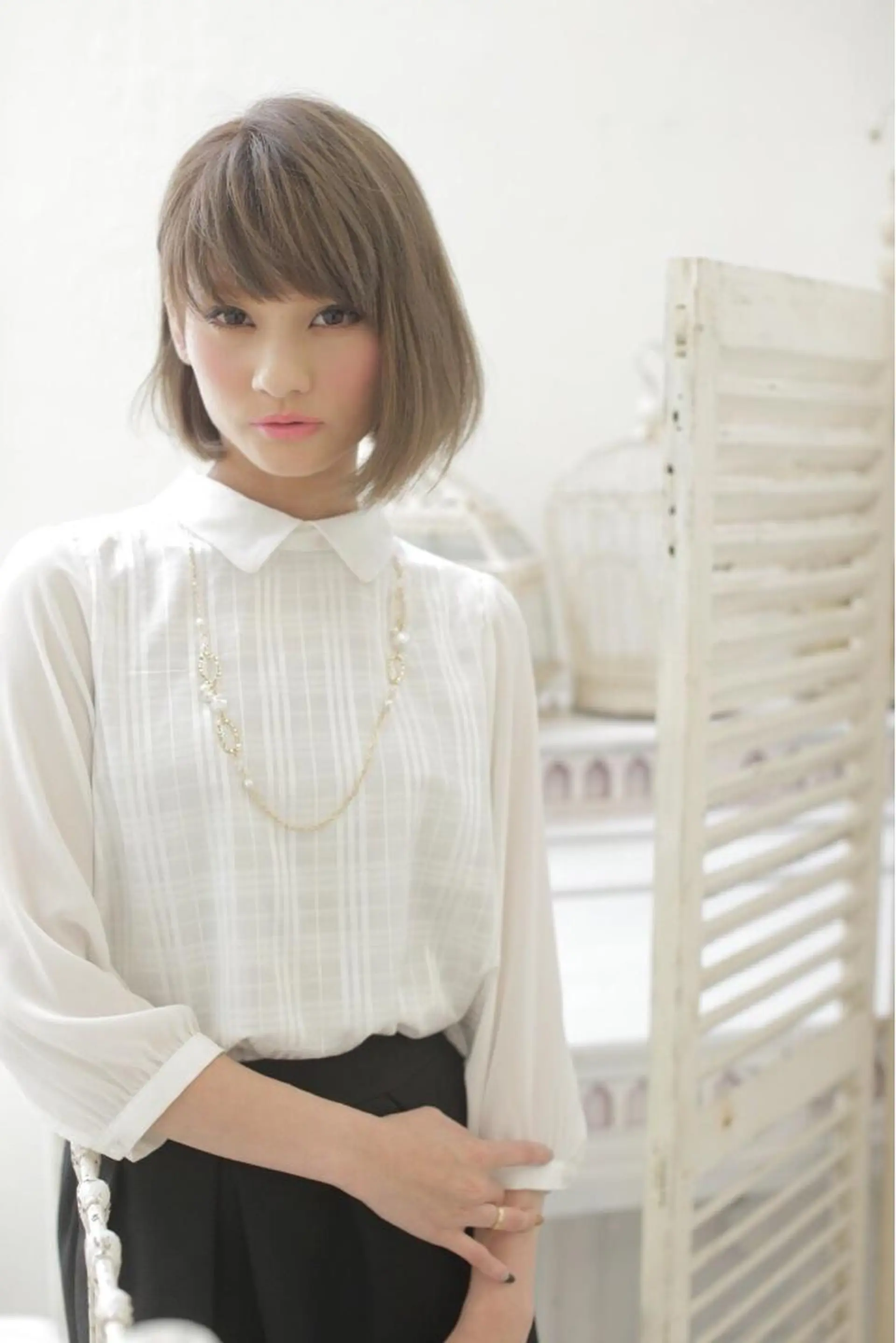 ショート カラー パーマ ヘアアレンジ colorshair 田宮店/大岡亮介のヘアスタイル