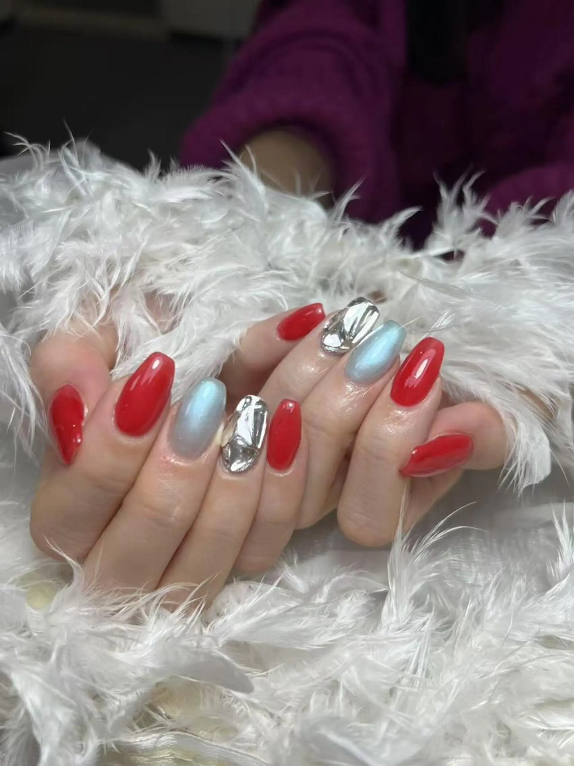 ネイル ハンドネイル ハンドケア DEMAIN- 🌹のネイルデザイン