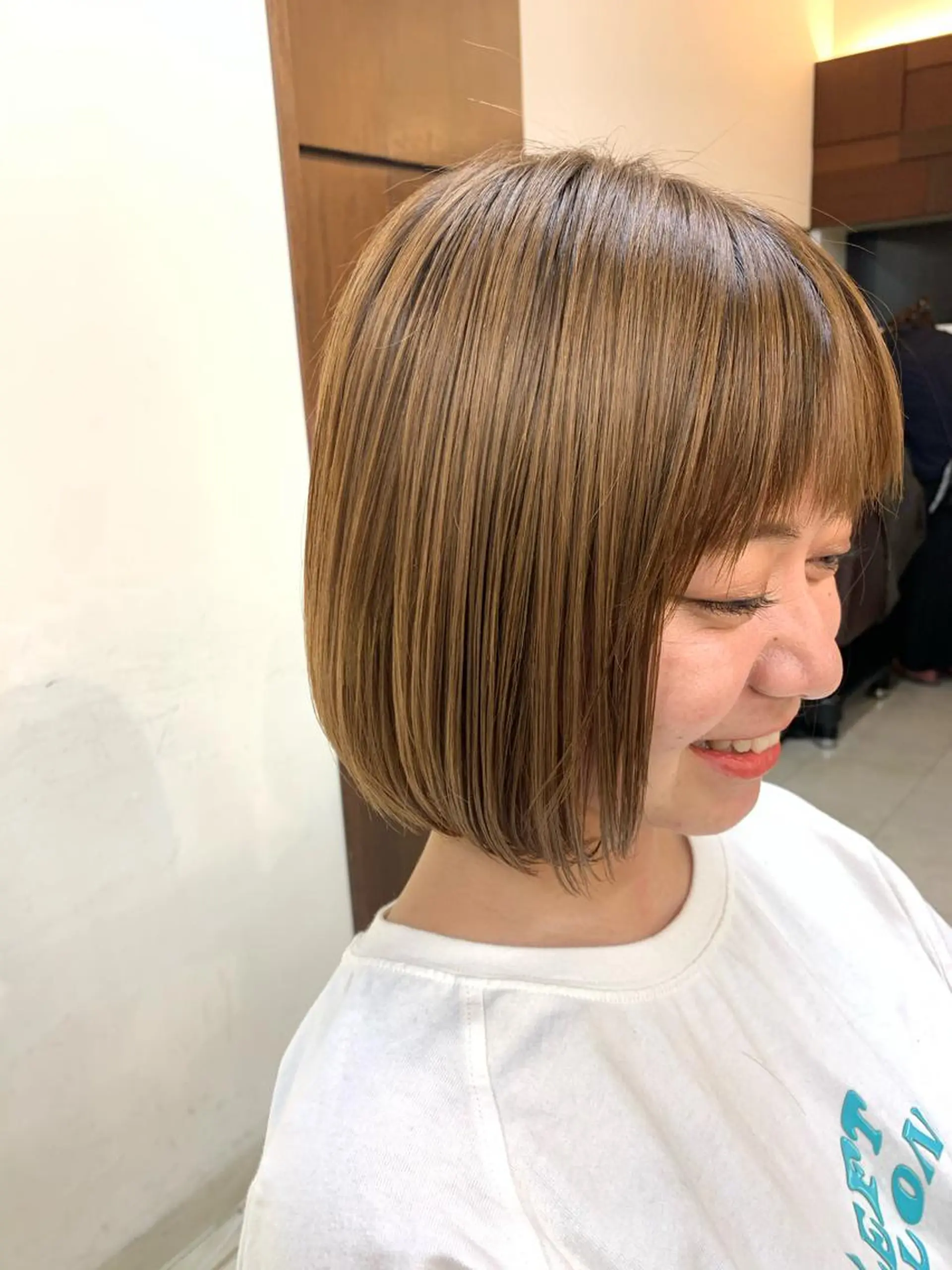 ショート ボブ 岡本雅也 ショートボブレイヤーのヘアスタイル