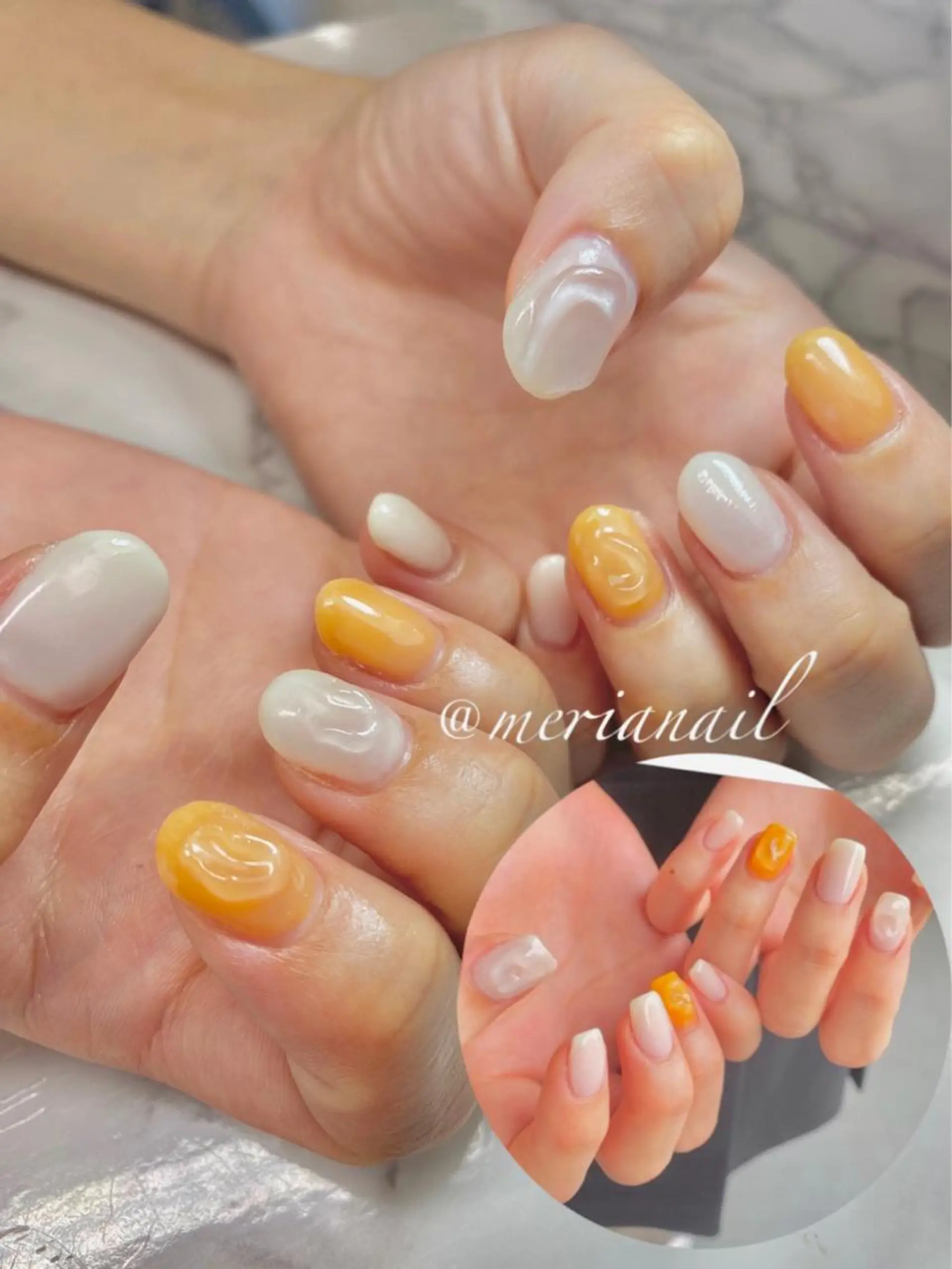 ショート カラー ネイル アートネイル ハンドネイル INFINITY所属・INFINITY nailのネイルデザイン