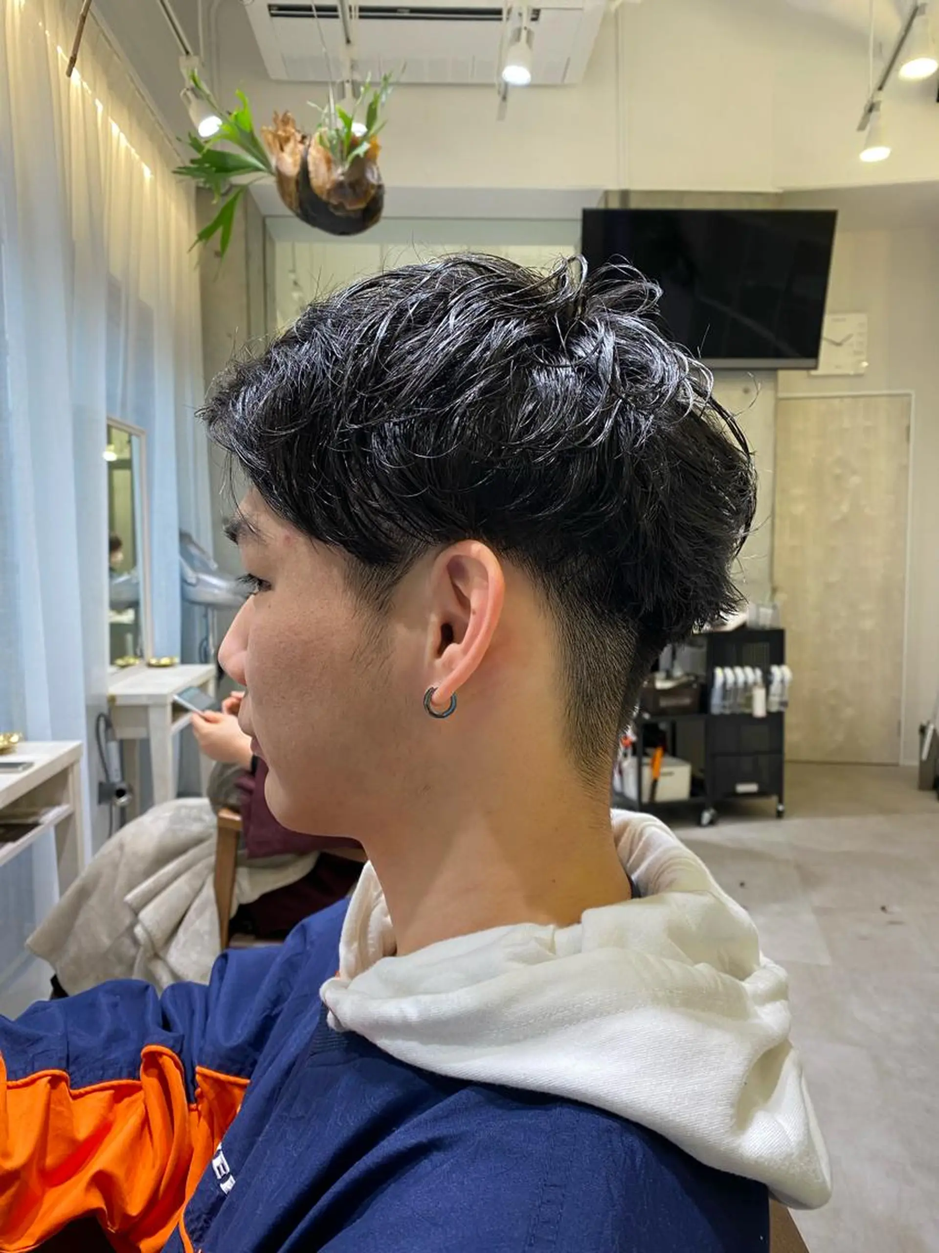 メンズ マッシュ 大久保 優香のヘアスタイル