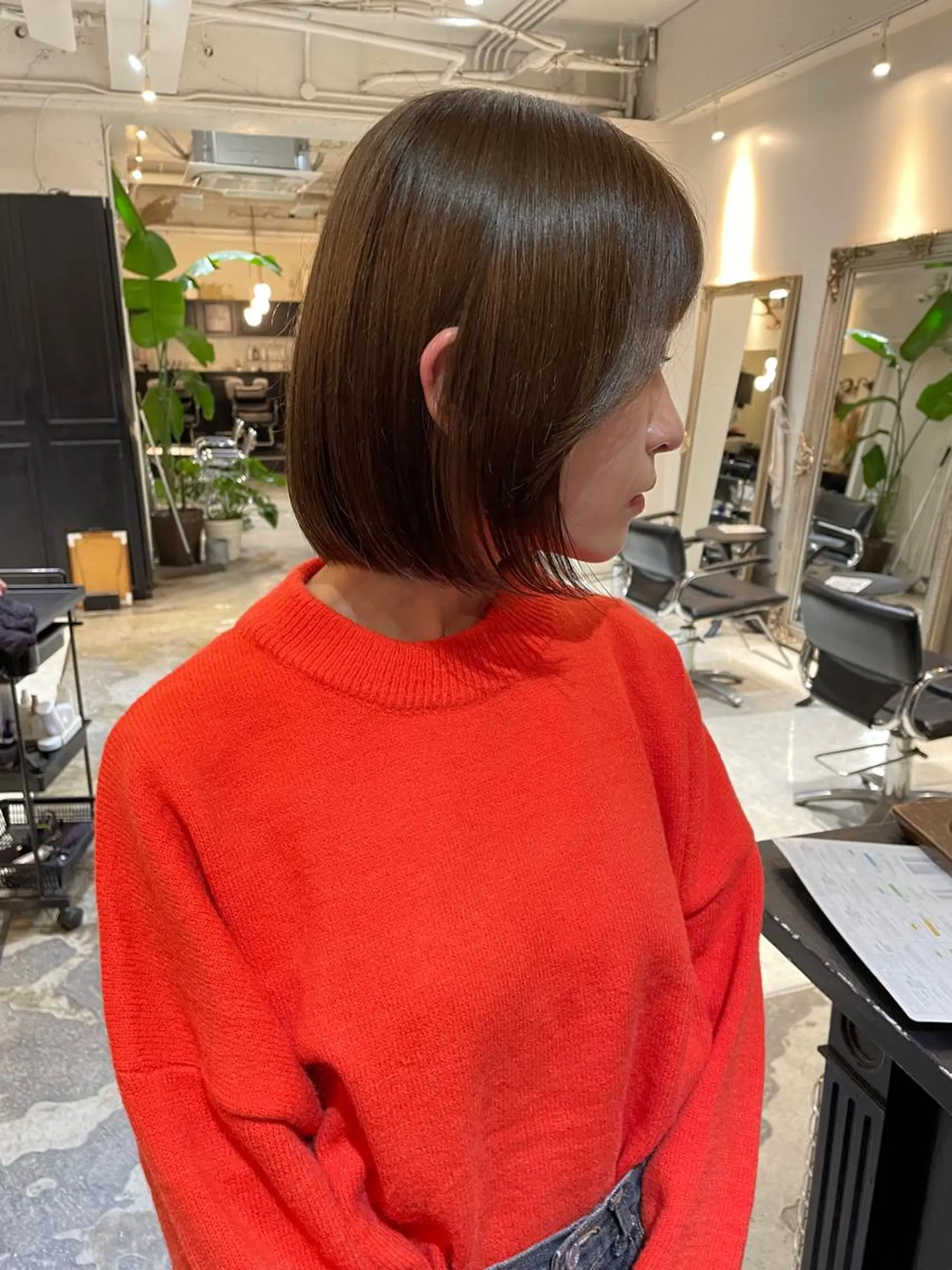 ショート カラー ヘアアレンジ 🤎カット/ブリーチ /縮毛矯正/大宮🤎のヘアスタイル