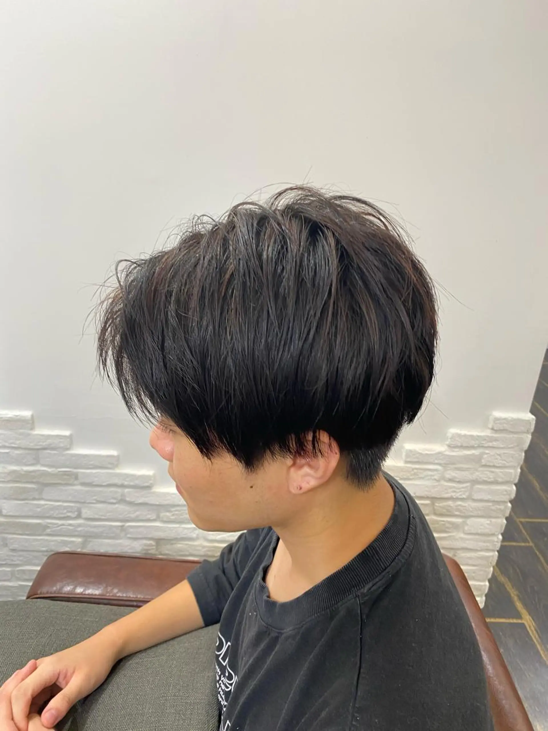 ショート メンズ マッシュ カット きむら ゆうきのヘアスタイル