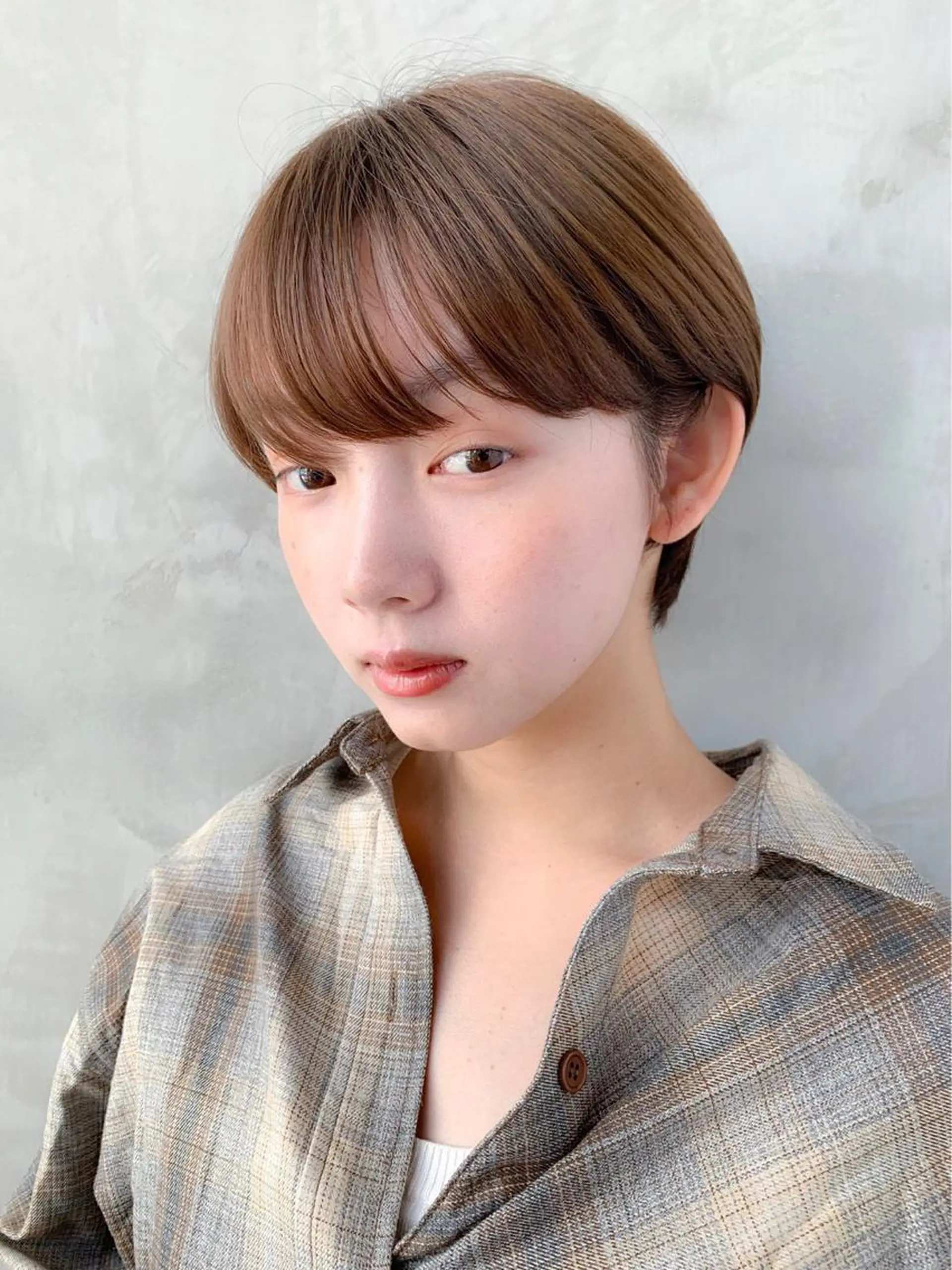 ショート カラー カット ヘアカラー トリートメント 🉐レイヤー/塩見 弘樹🉐渋谷のヘアスタイル