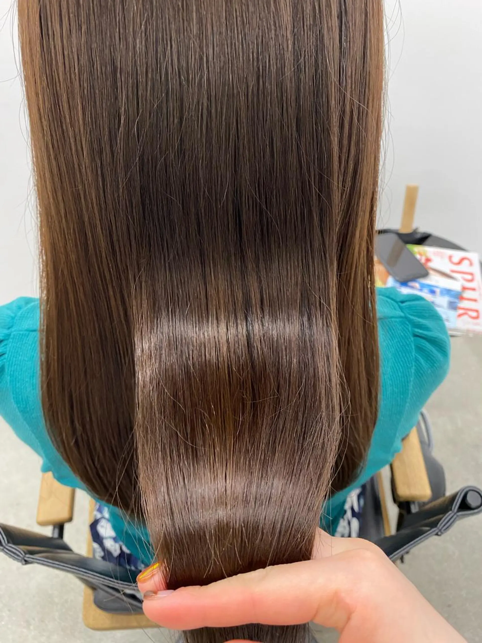 ロング カラー カット トリートメント 顔周りカット/透明感 カラー/rioのヘアスタイル