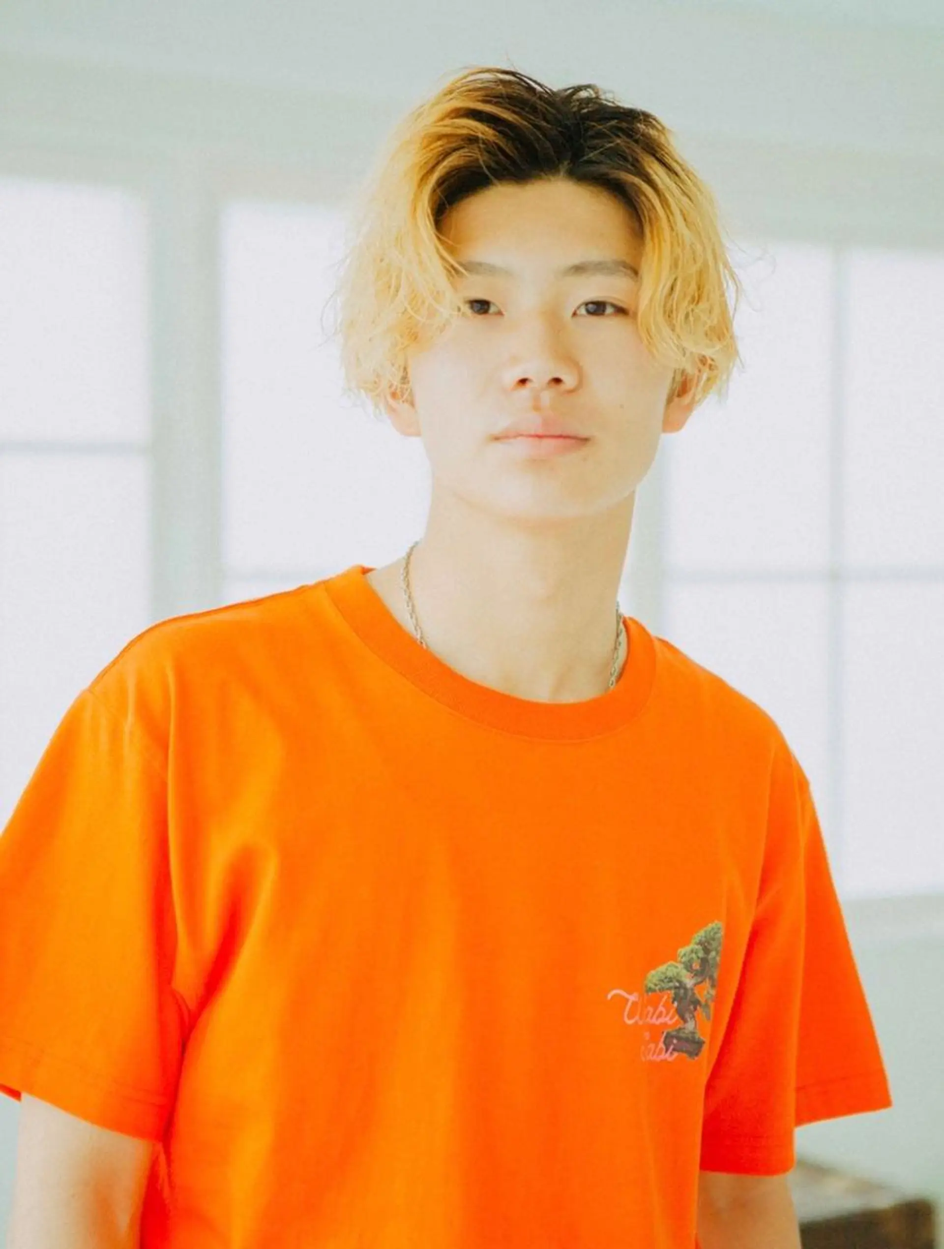 ミディアム カラー パーマ ヘアアレンジ メンズ メンズブリーチ ブリーチ ダブルカラー トリートメント ヘアカラー Sia中野新橋 『JUNYA』のヘアスタイル