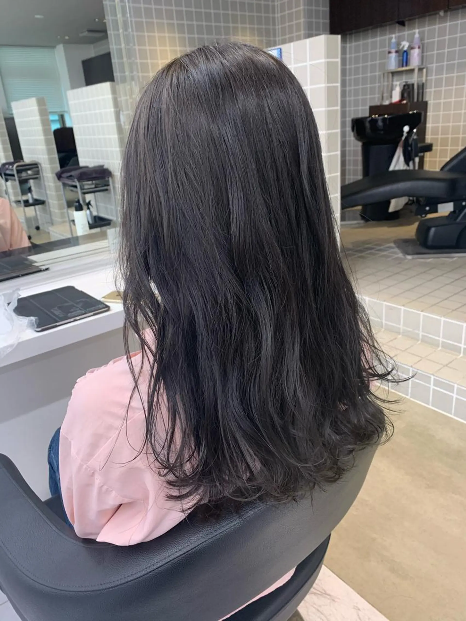 セミロング 【美容室が苦手な方 専問美容室】MIHOのヘアスタイル