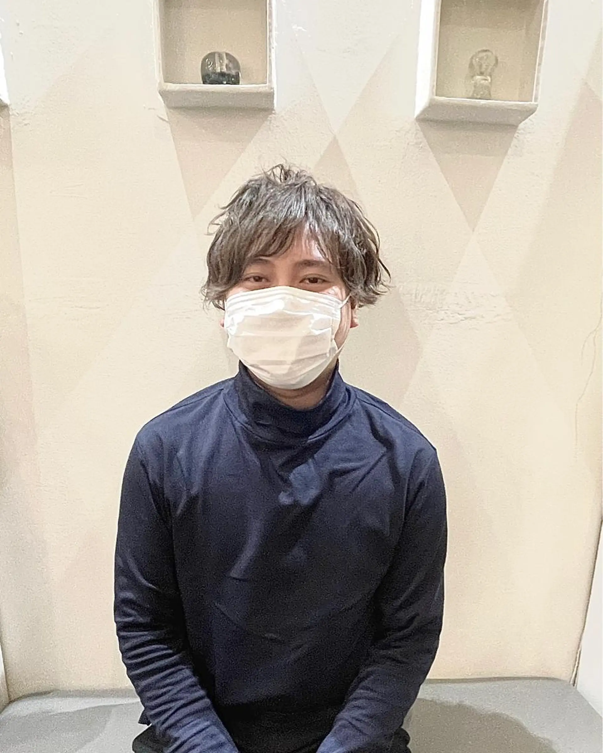 ショート パーマ メンズ メンズパーマ MVALLEY所属・韓国ヘア/ 古川のヘアスタイル