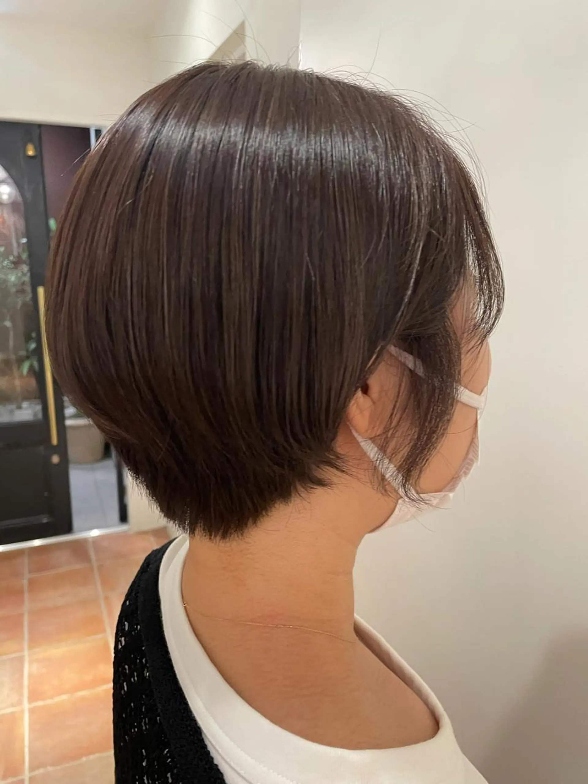 ショート 3Dハイライト ハイライト ヘアカラー レイヤーカット🎀 kanaのヘアスタイル