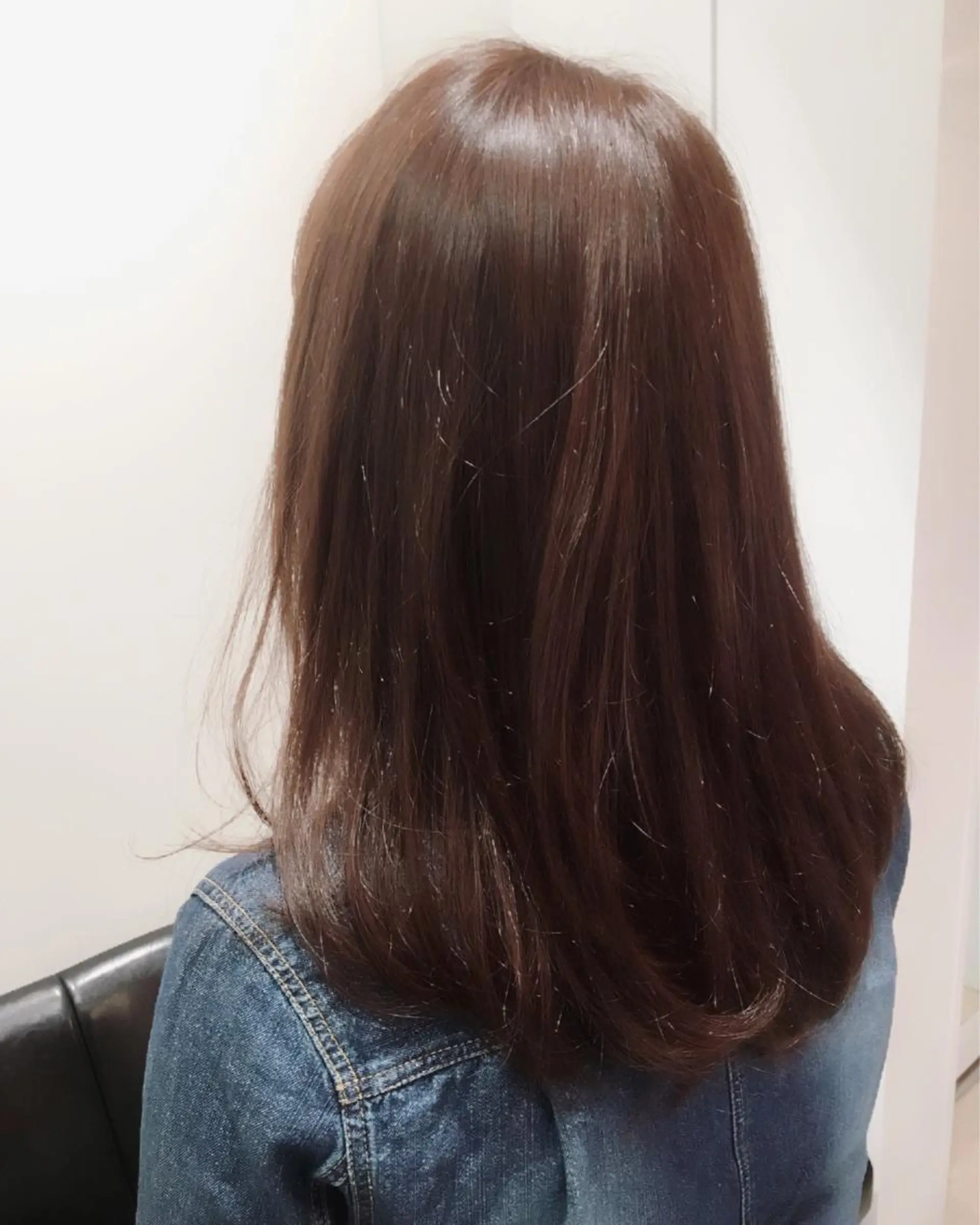 ミディアム カラー イルミナカラー 髪質改善ｶﾗｰ ｹｱﾌﾞﾘｰﾁ/ﾀﾑのヘアスタイル