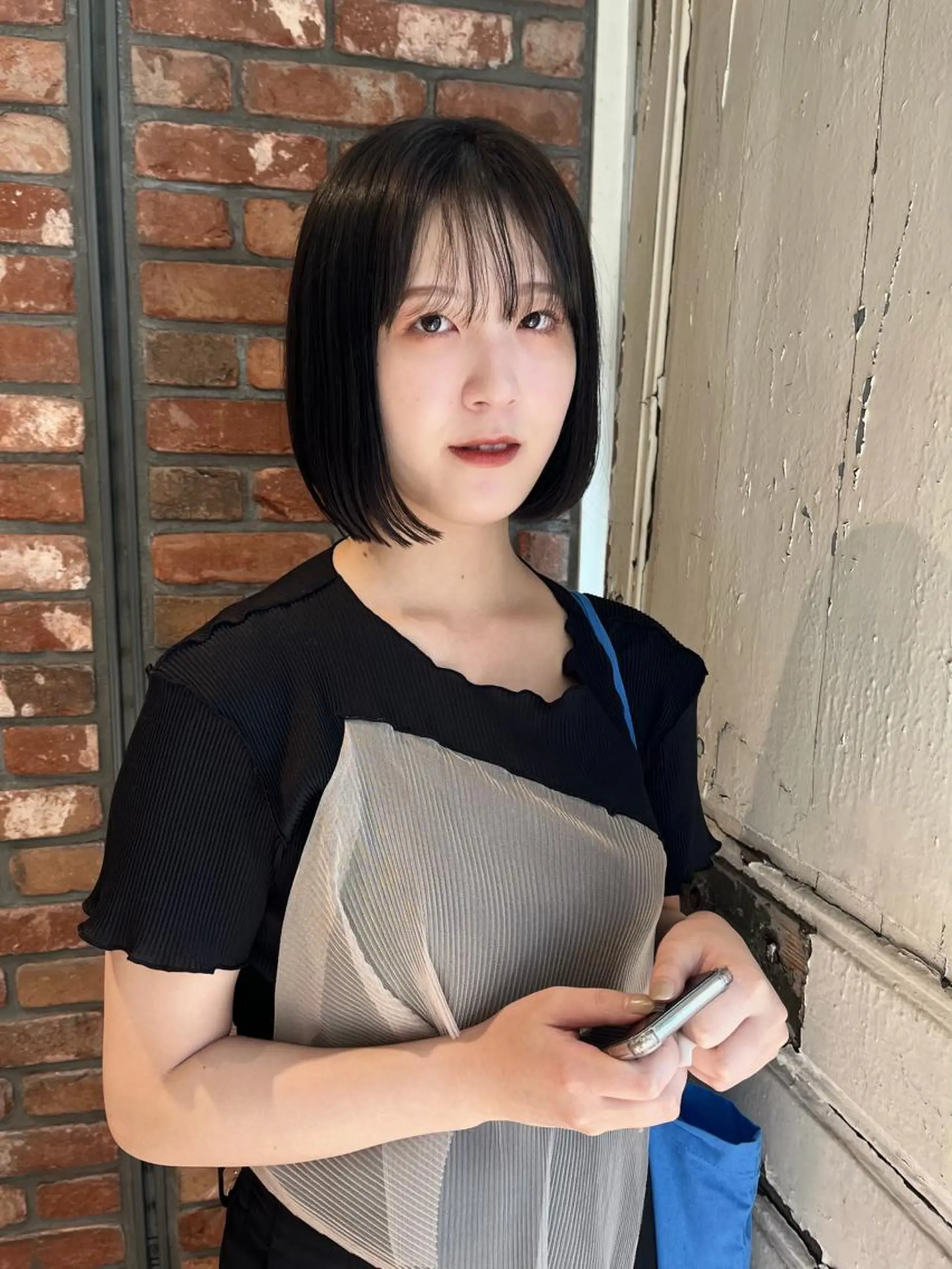 ショート カラー 田中 里奈のヘアスタイル