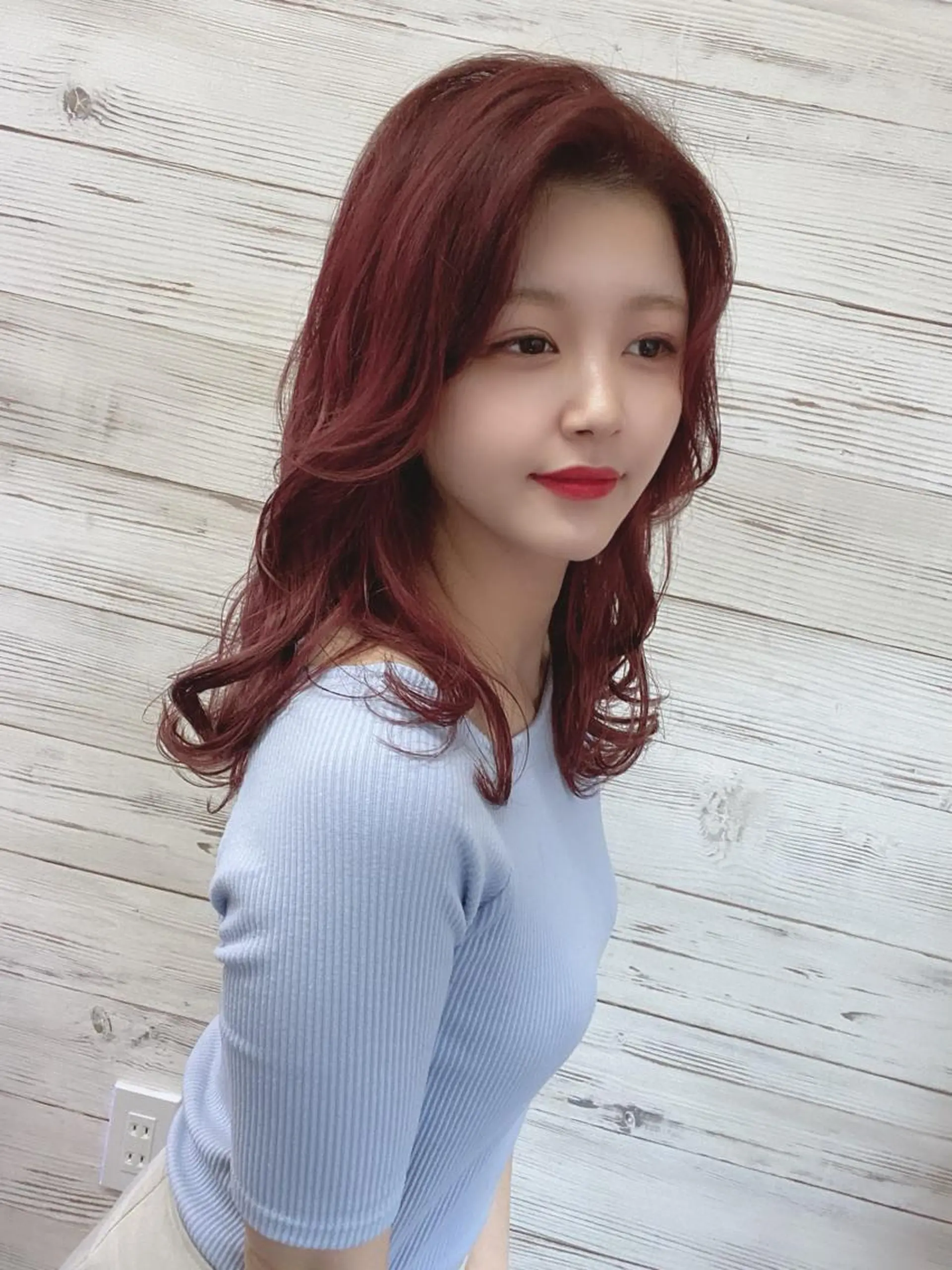 ミディアム カラー ヘアアレンジ ショートボブ 編み込みエクステ シールエクステ ミディアムパーマ バレイヤージュ LAVENDIA Azabu所属・LAVENDIA 初音のヘアスタイル