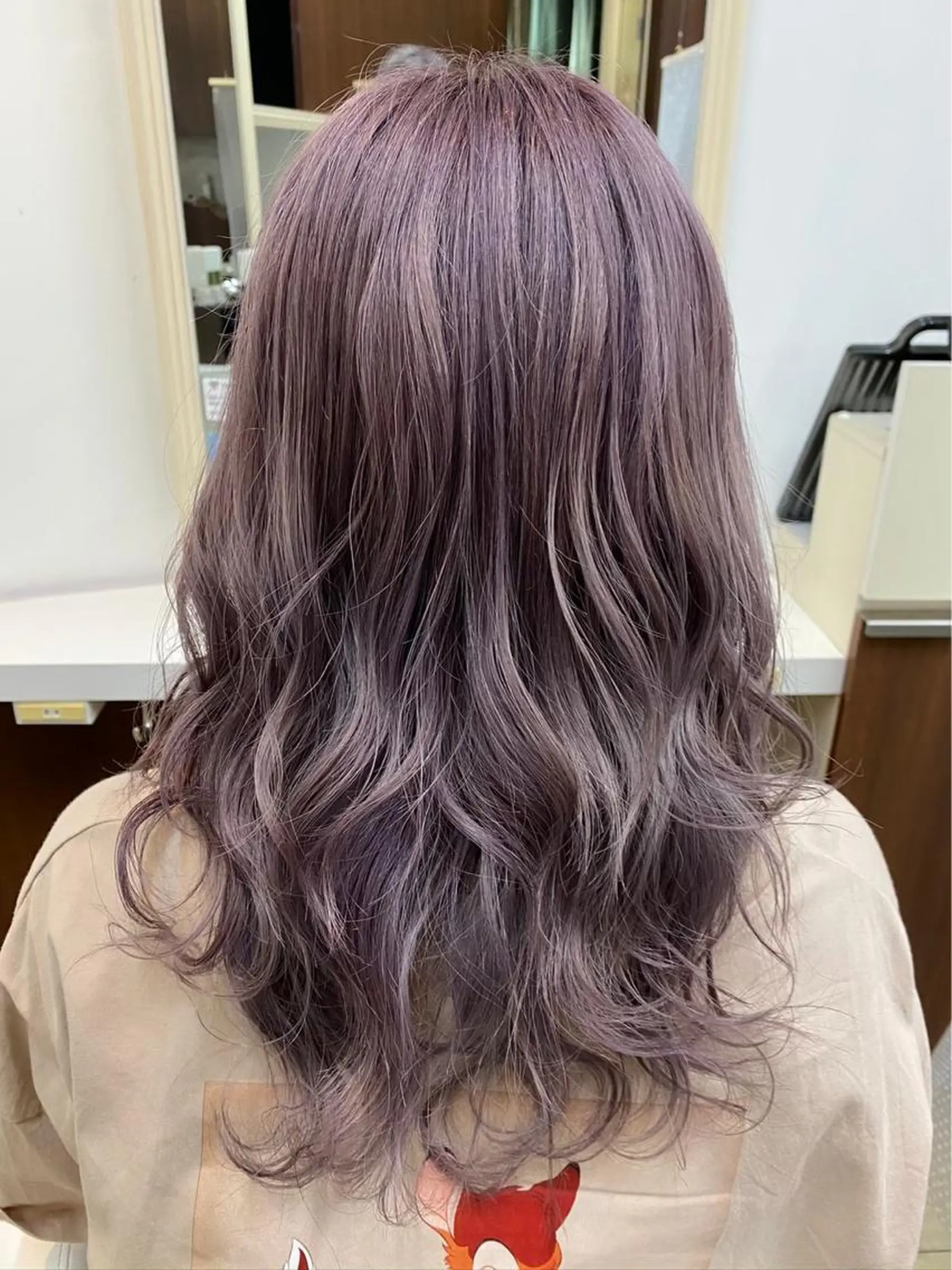 ロング カット ヘアカラー トリートメント 市川 博紀 副店長のヘアスタイル