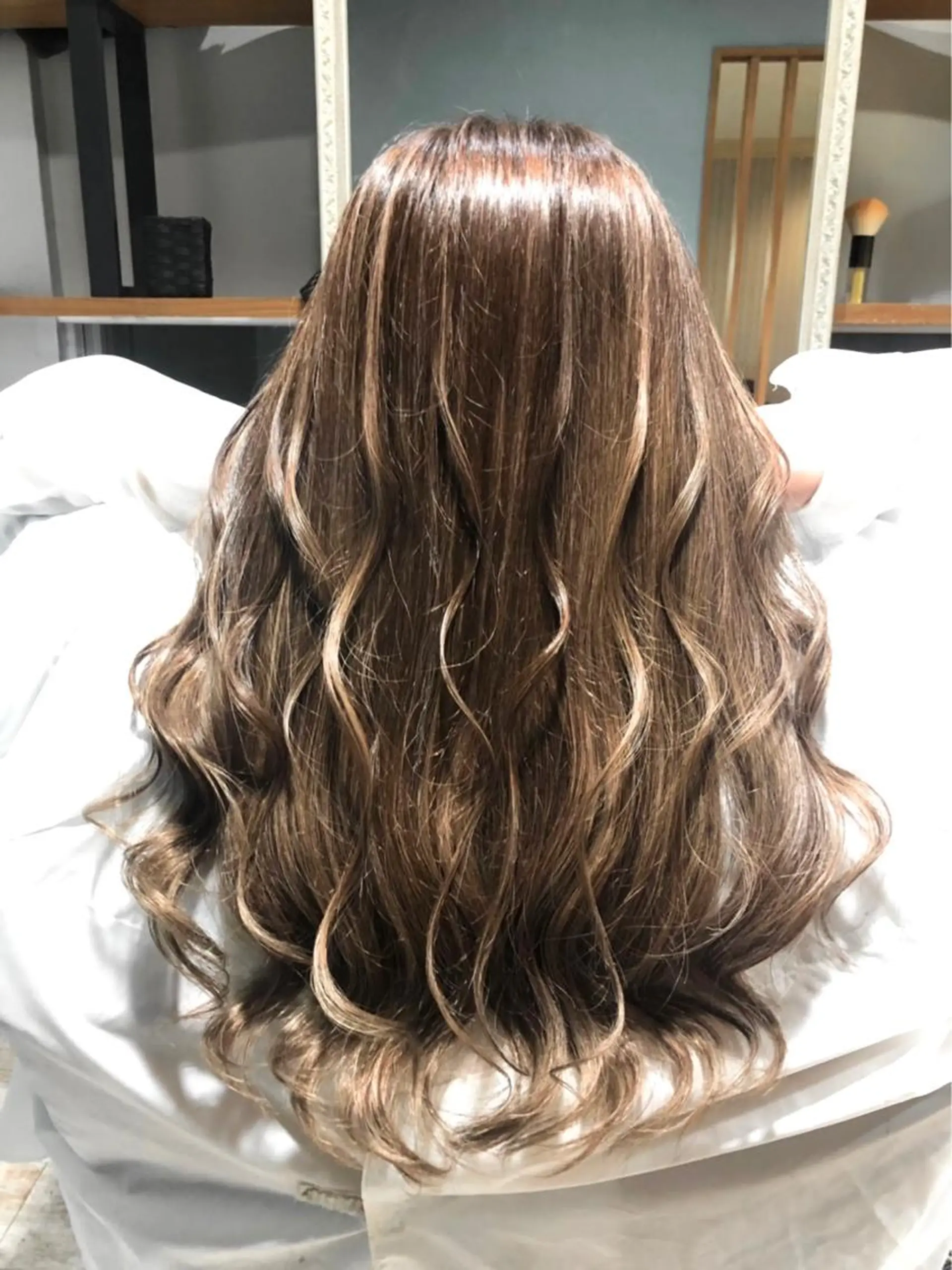 ロング カラー ハイライトカラー ハイライト . NANAのヘアスタイル
