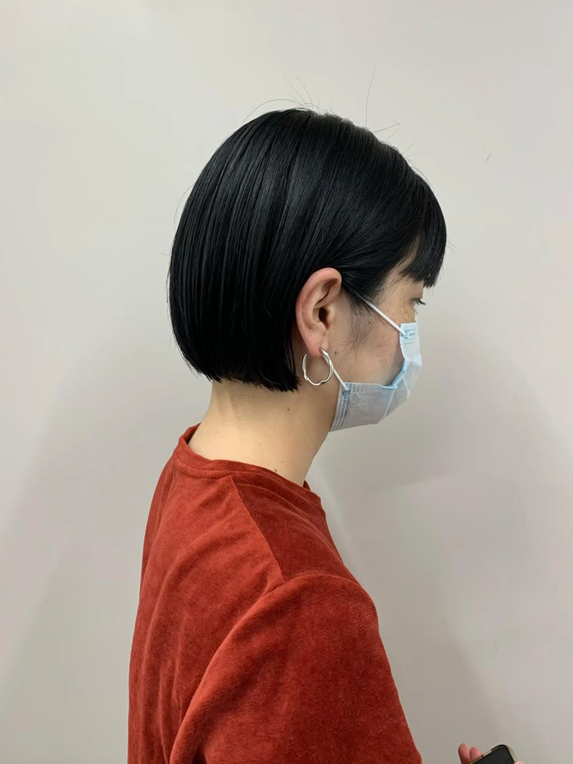 ショート カラー 🔵赤み消し透明感 梅田・増田のヘアスタイル