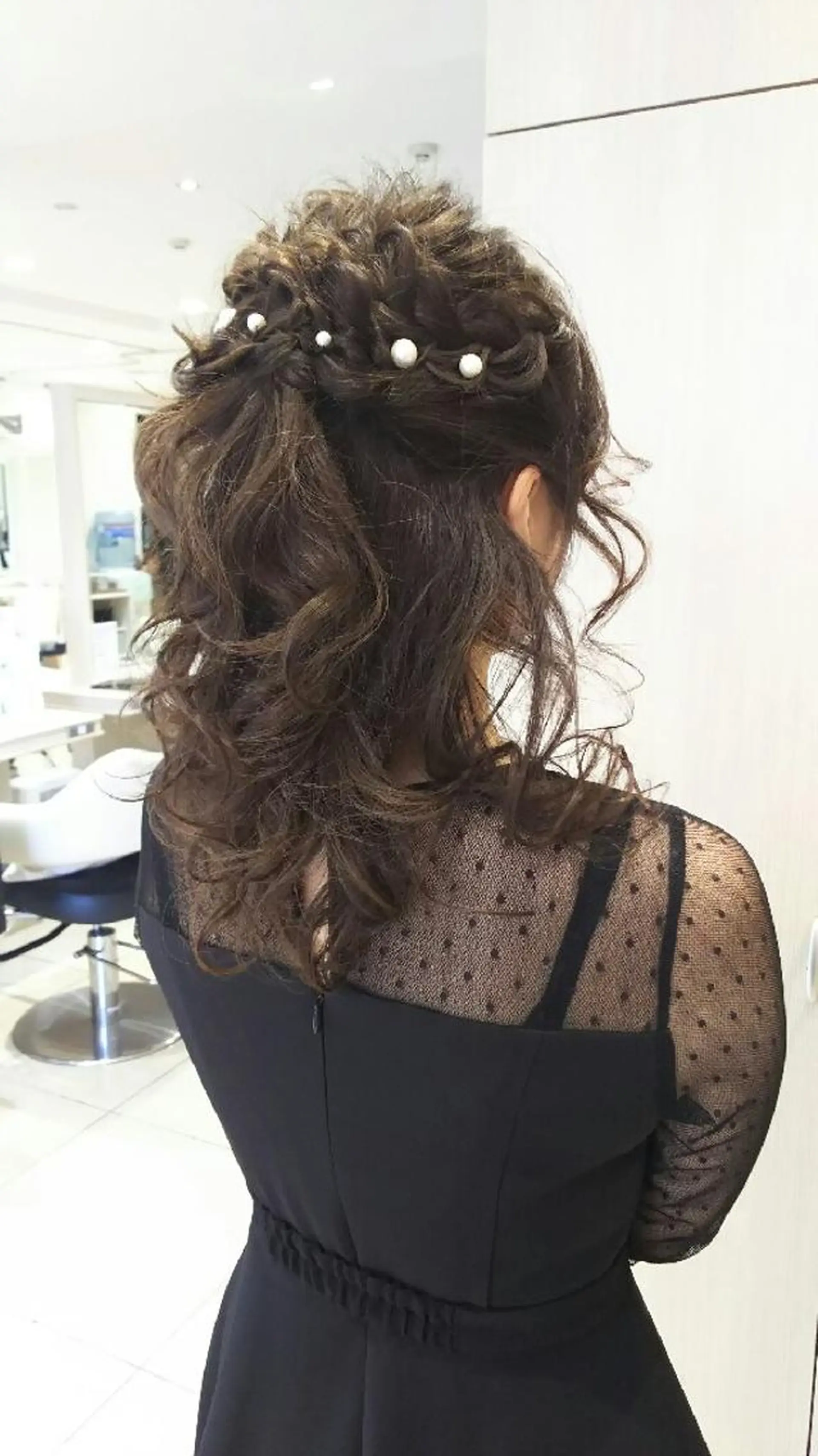 ヘアアレンジ ヘアセット 藤森 希美のヘアスタイル