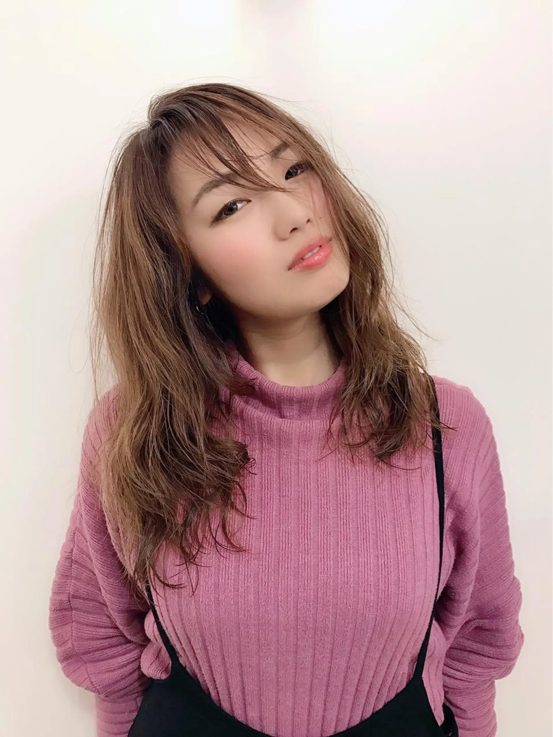 セミロング パーマ Michel by chainon    ミッシェルバイシェノン所属・美髪職人/傷ませない カラー/橋本拓弥のヘアスタイル