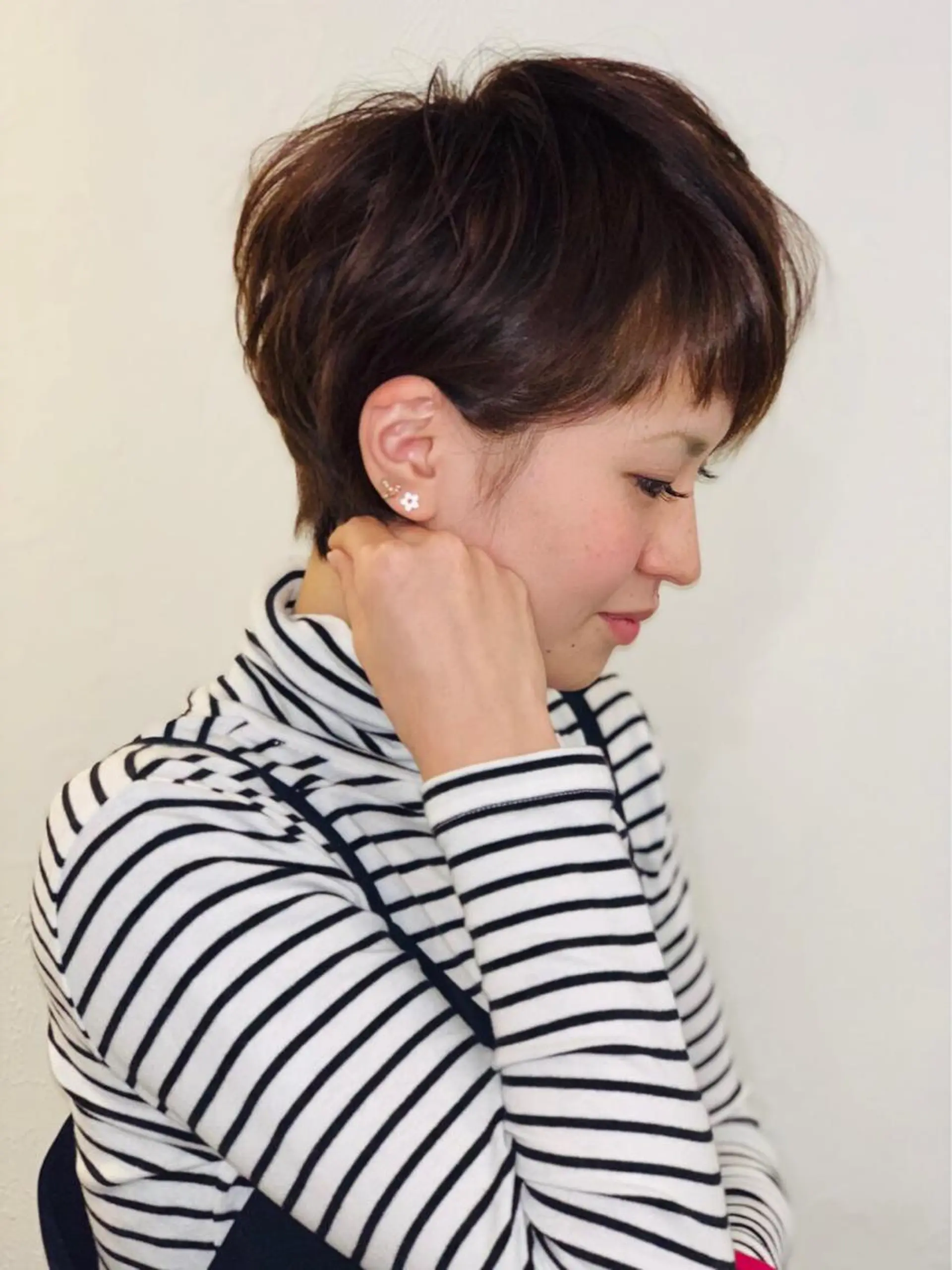 ショート カラー パーマ m ā l o. マァロのヘアスタイル