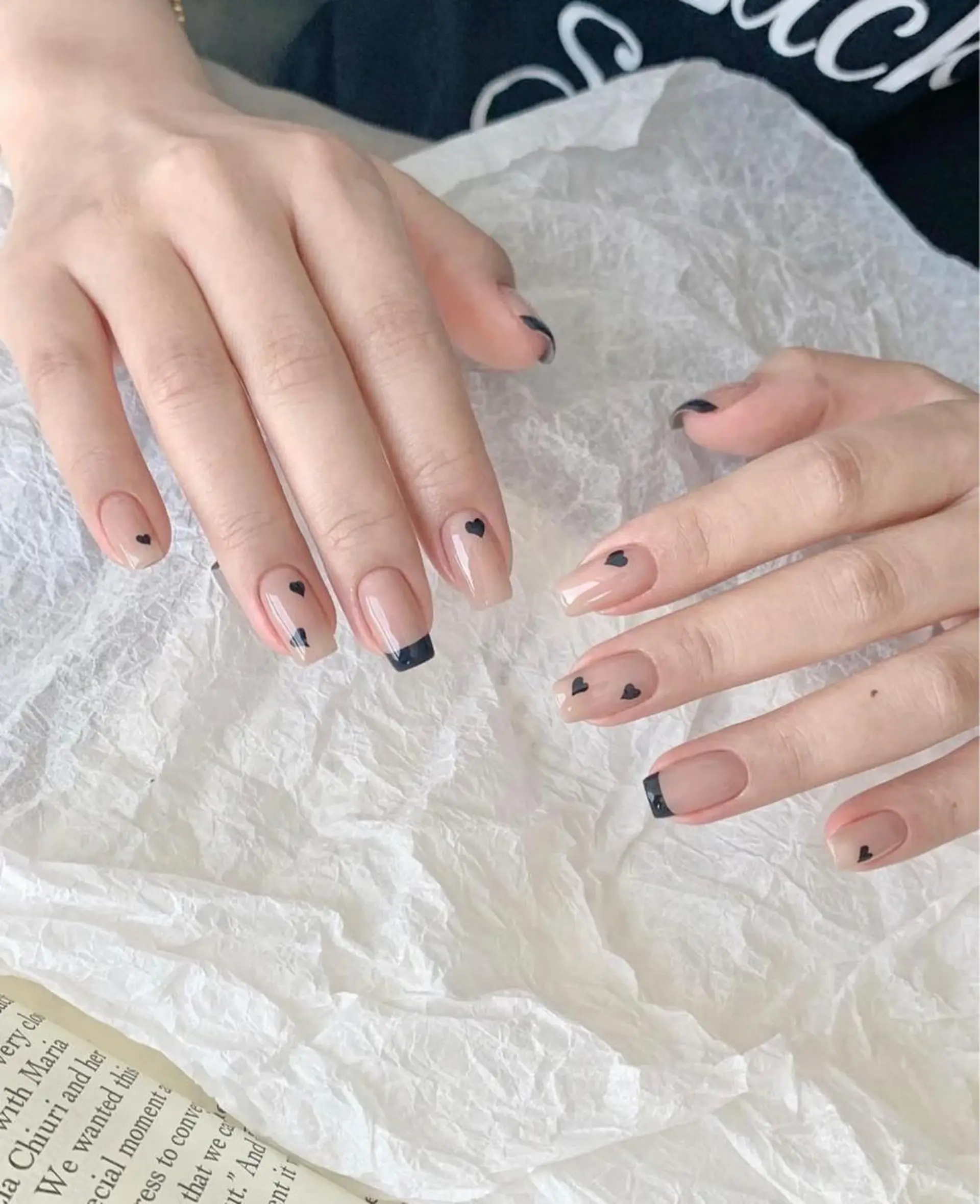 ミディアム 韓国風ヘア めぐみのネイルサロン 惠のネイルデザイン