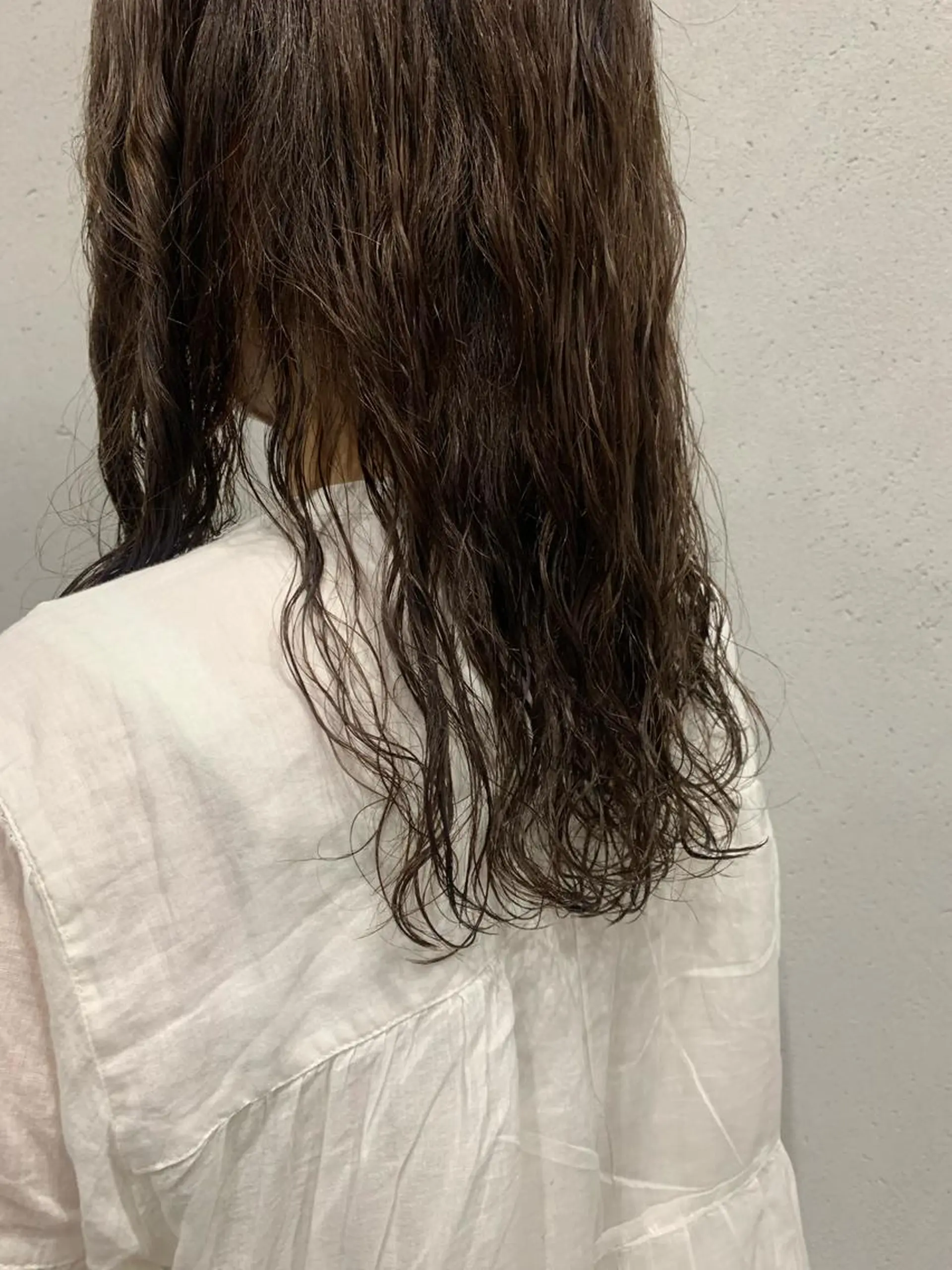 ロング パーマ ボブパーマコテ巻き風 パーマNo1深江秀平のヘアスタイル