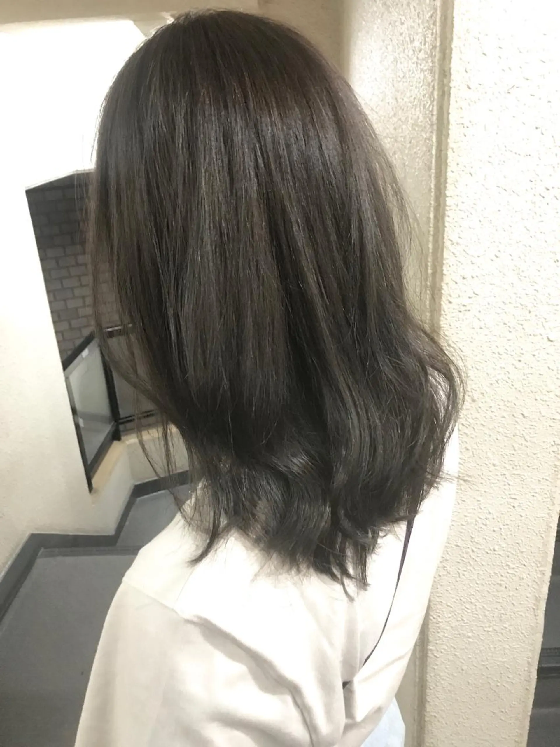 ミディアム カラー グレージュ カット ヘアカラー トリートメント 💎髪質改善💎 デザイナーshinのヘアスタイル