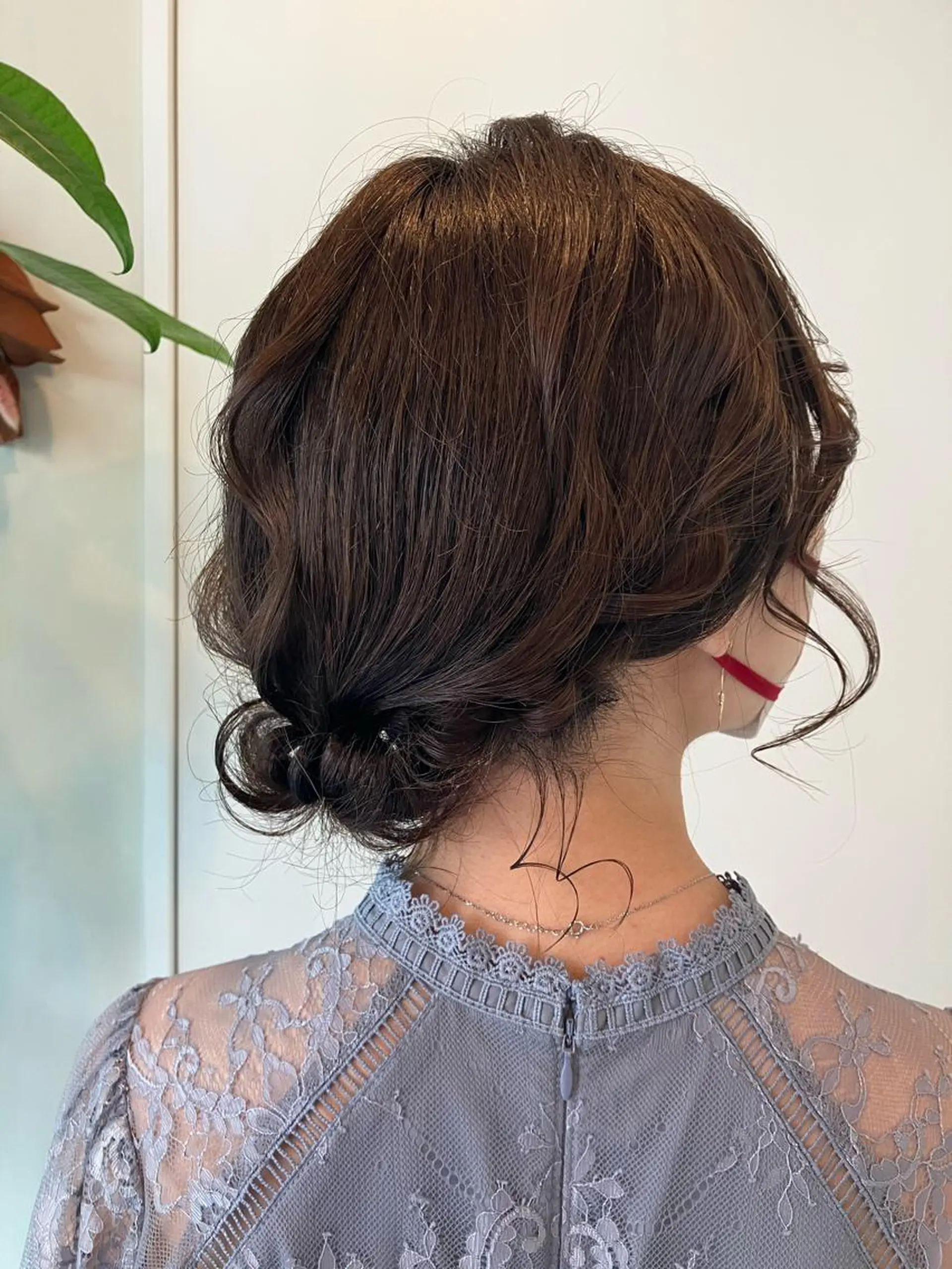 ミディアム ヘアアレンジ Hair&Make Nahoのマツエク・マツパデザイン