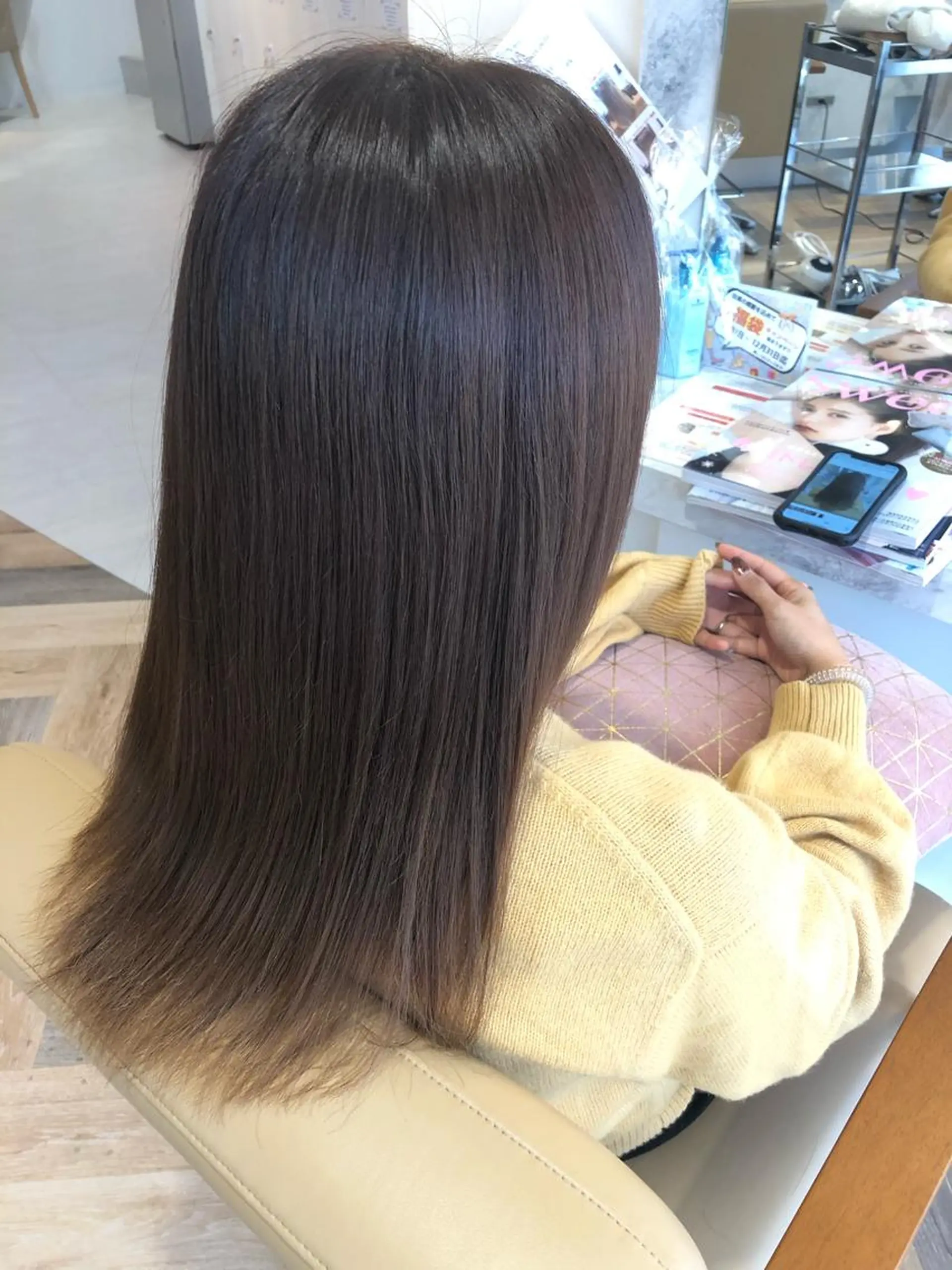 ロング 本間 隼人のヘアスタイル