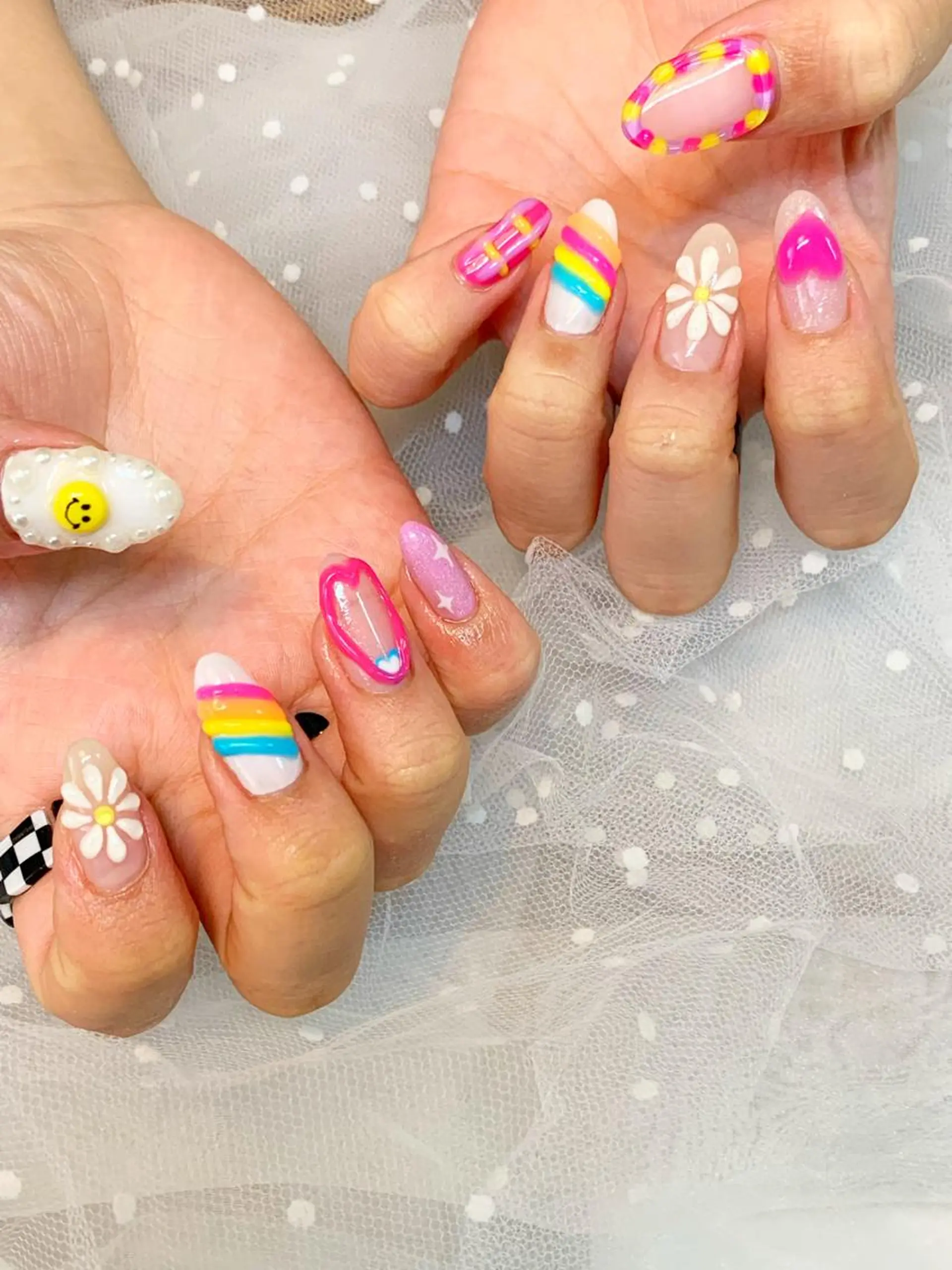 ネイル アートネイル ハンドネイル フットネイル GéRanium Harukaのネイルデザイン